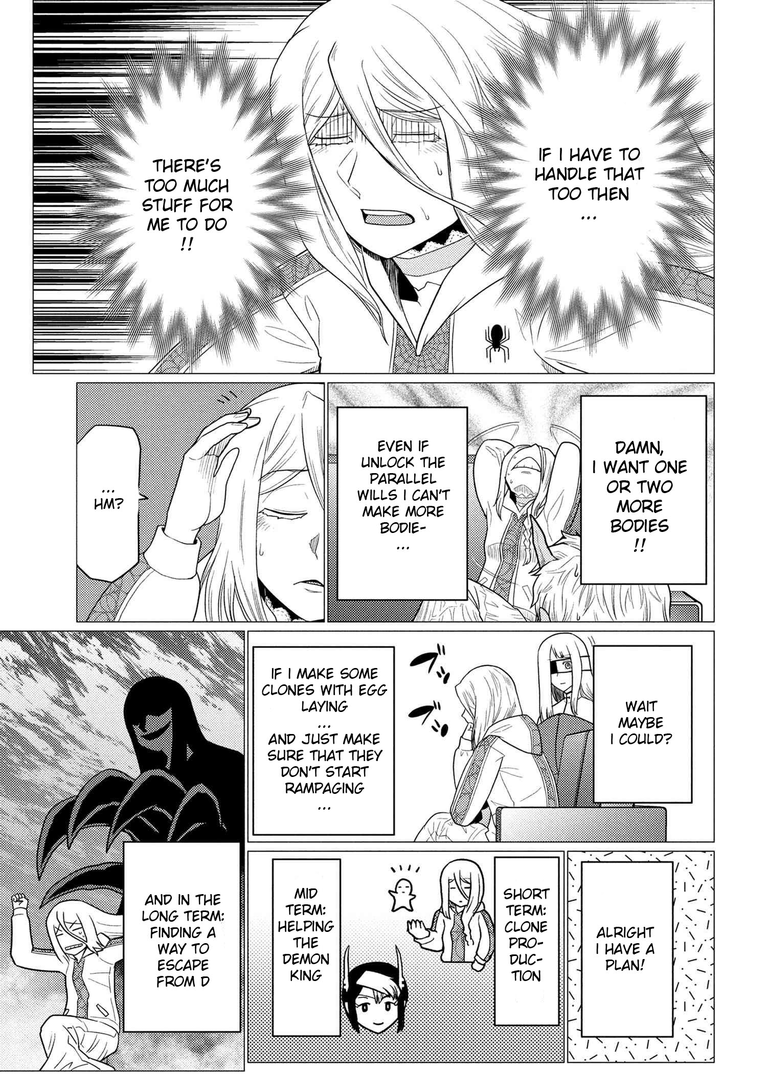 Kumo Desu ga, Nani ka? Chapter 76.1 - Page 12