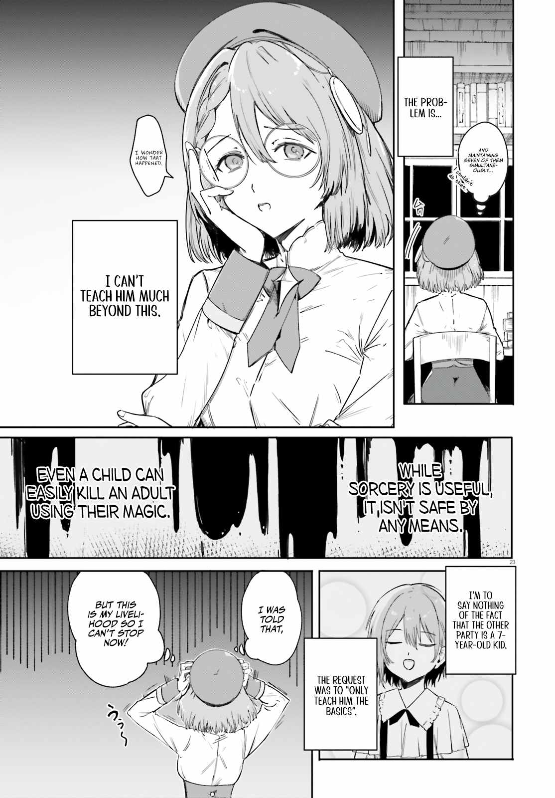 Kunon the Sorcerer Can See Through Chapter 1 - Page 22