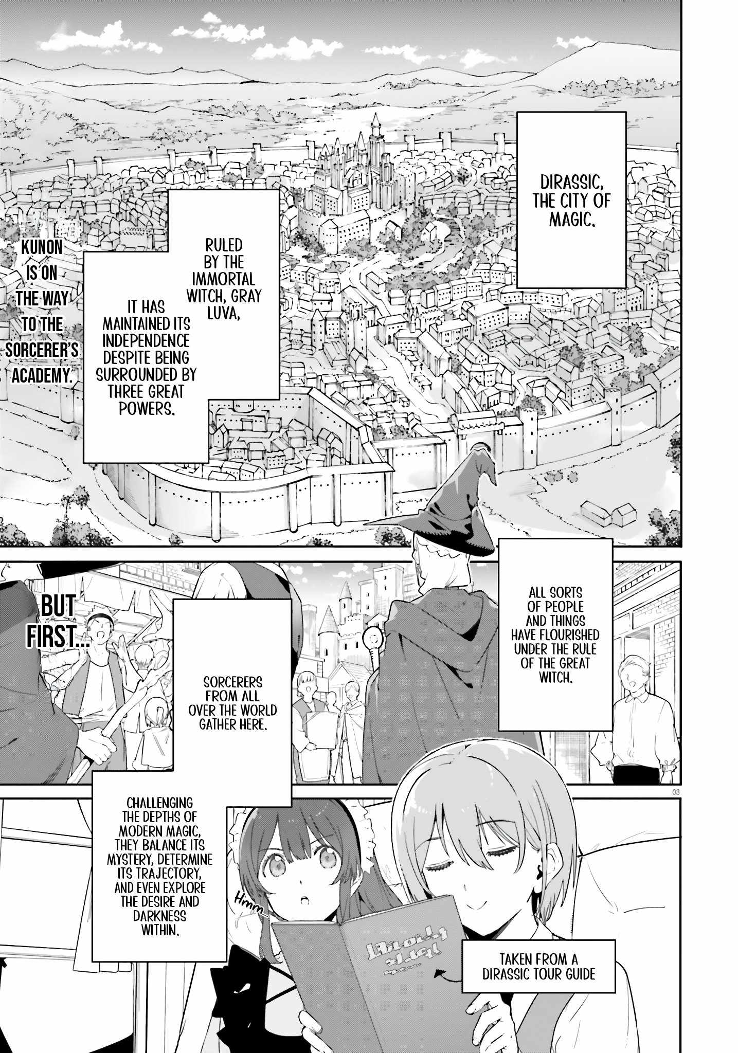 Kunon the Sorcerer Can See Through Chapter 14 - Page 3