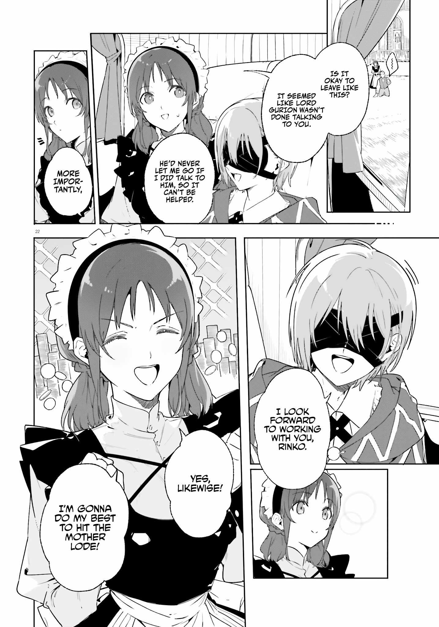 Kunon the Sorcerer Can See Through Chapter 14 - Page 22