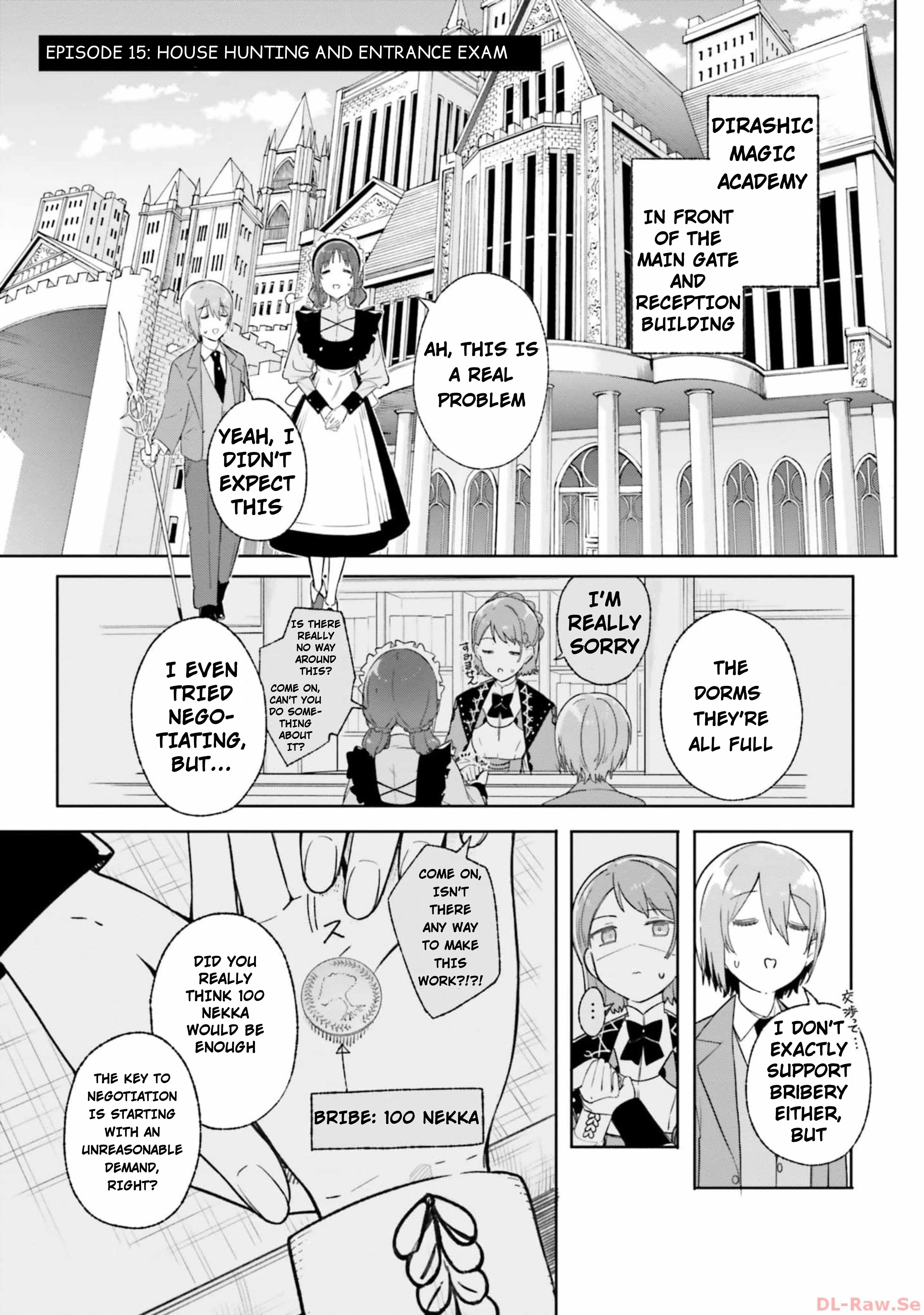 Kunon the Sorcerer Can See Through Chapter 15 - Page 1