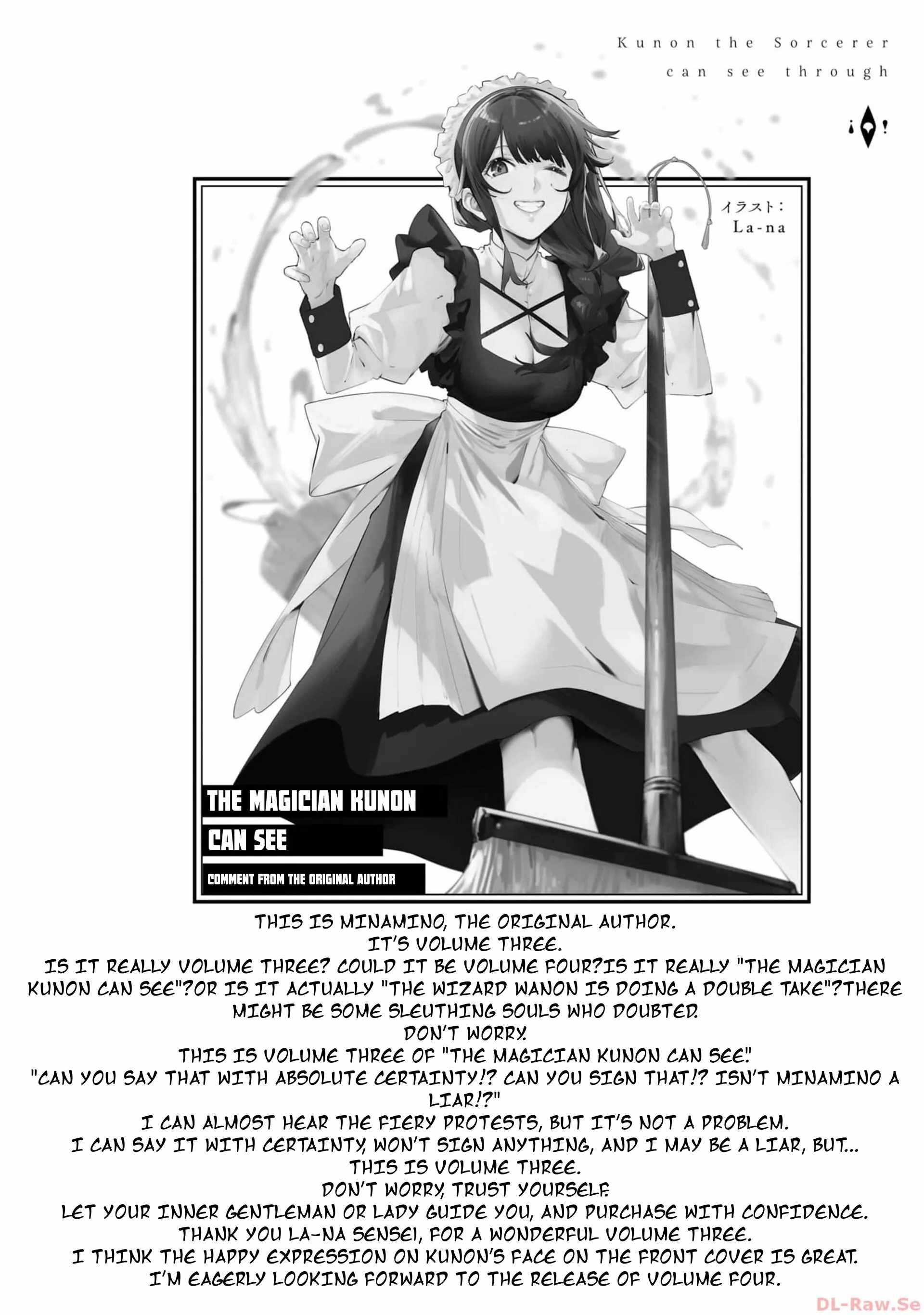 Kunon the Sorcerer Can See Through Chapter 19 - Page 36