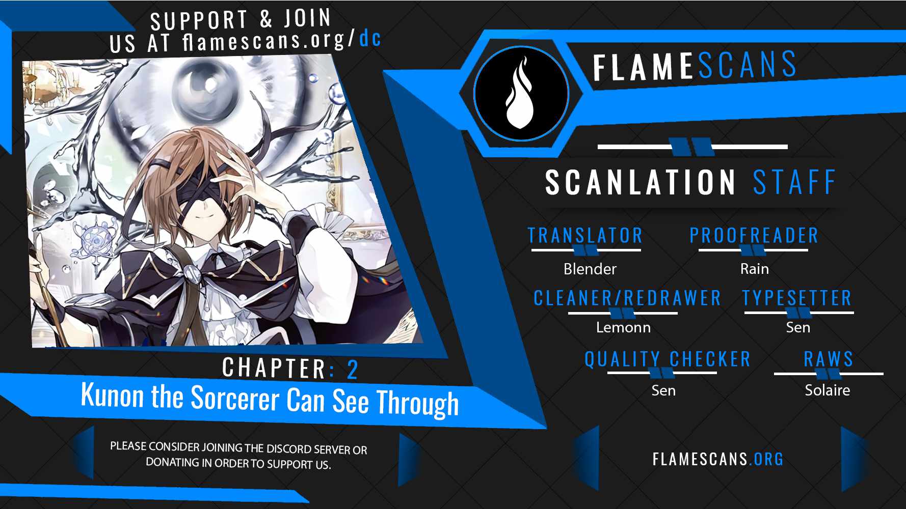 Kunon the Sorcerer Can See Through Chapter 2 - Page 1