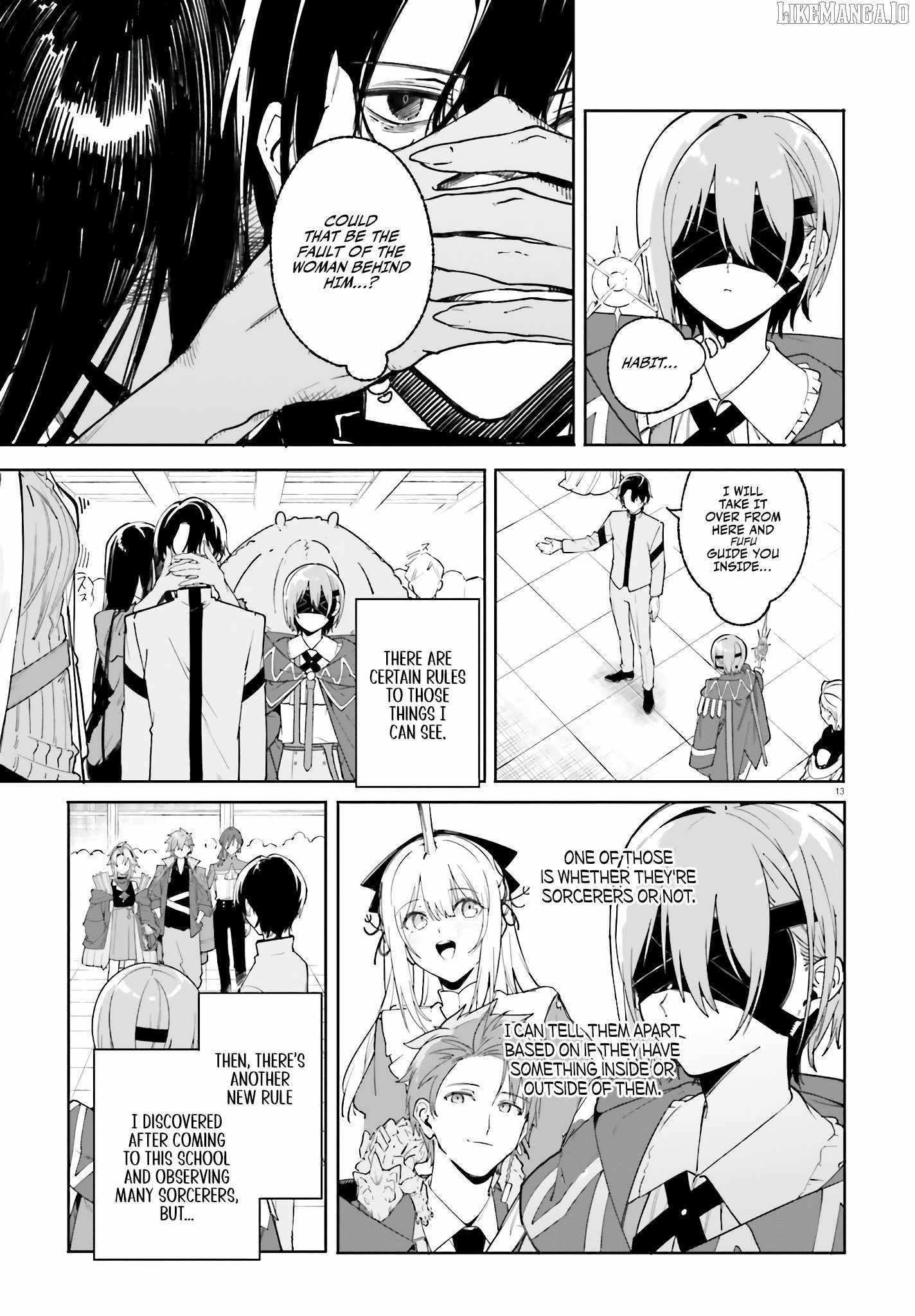 Kunon the Sorcerer Can See Through Chapter 23 - Page 13