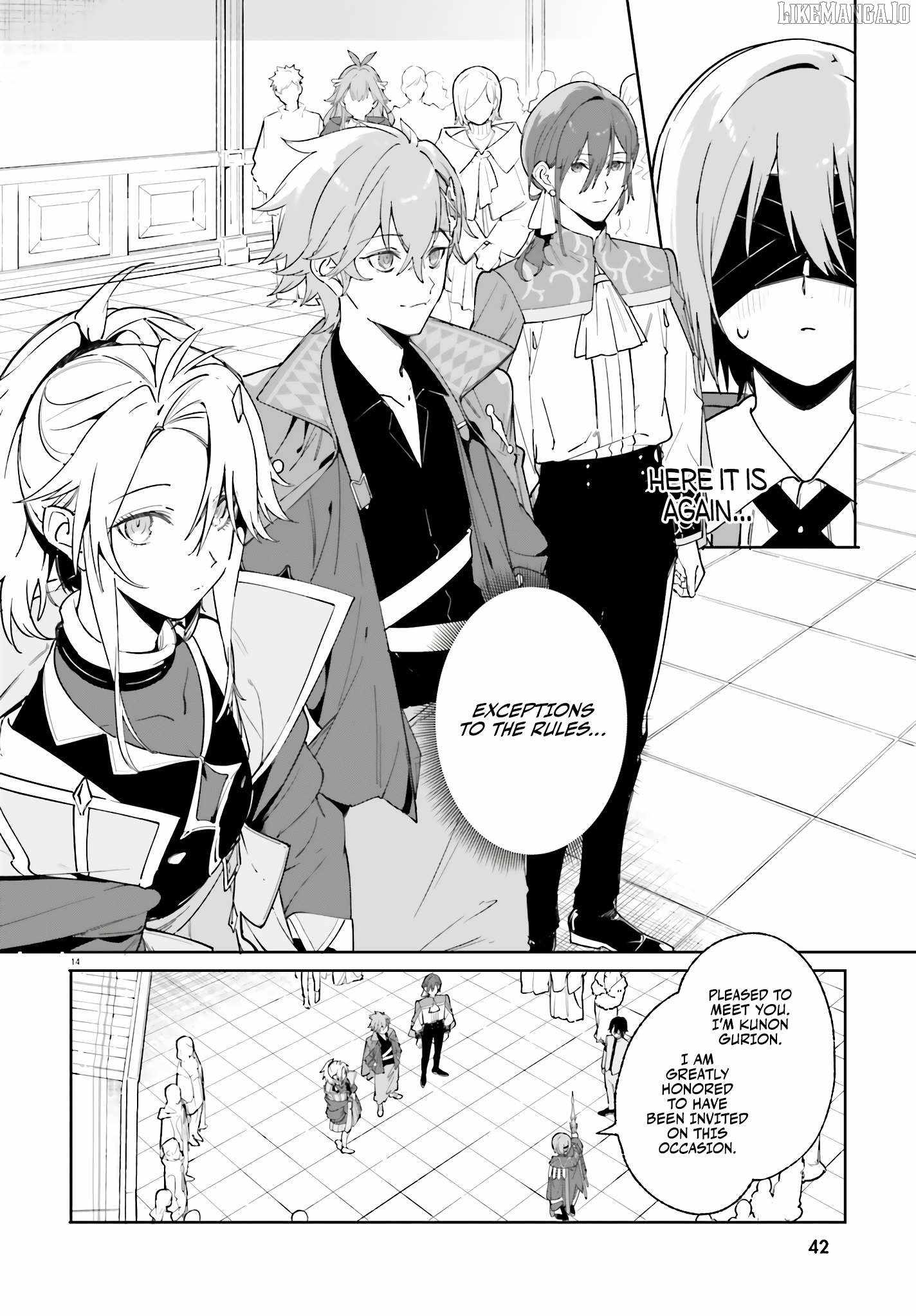 Kunon the Sorcerer Can See Through Chapter 23 - Page 14