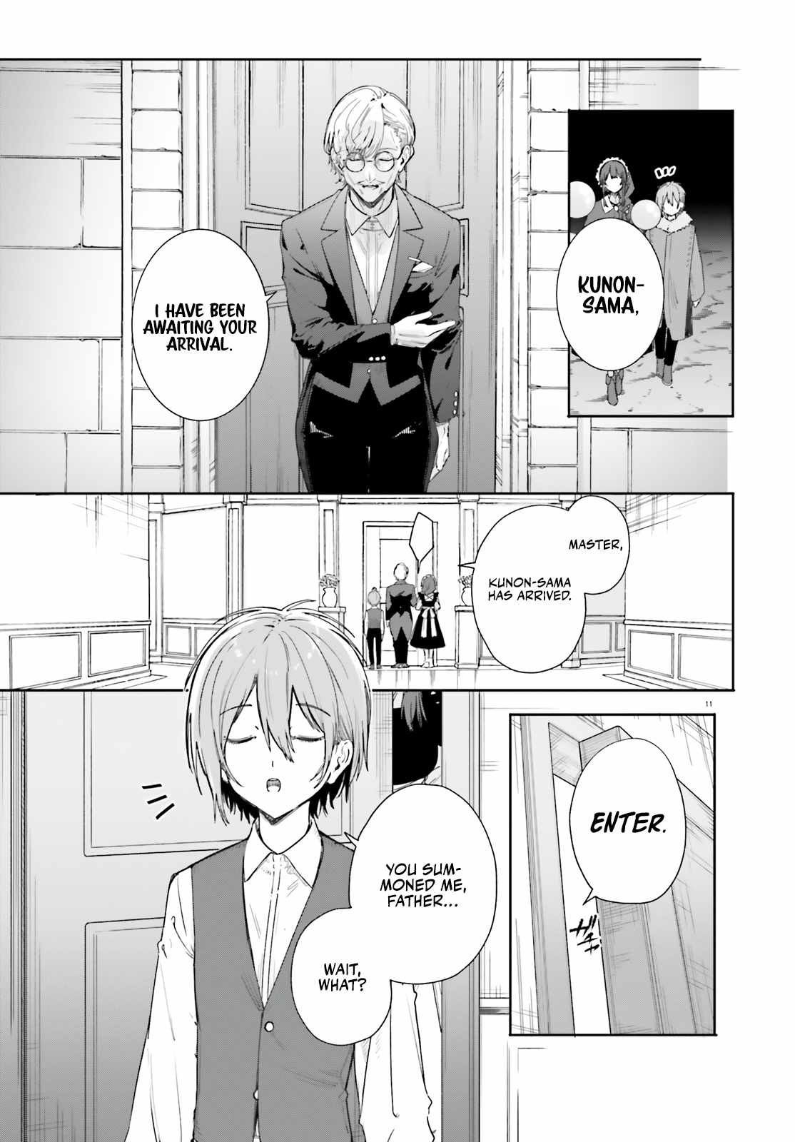 Kunon the Sorcerer Can See Through Chapter 3 - Page 12