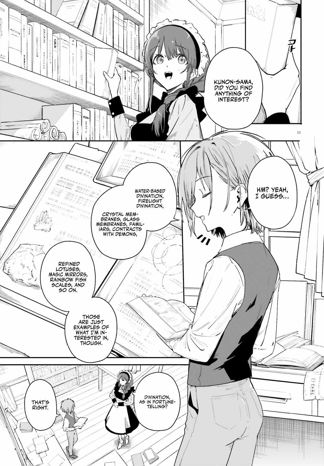 Kunon the Sorcerer Can See Through Chapter 3 - Page 4