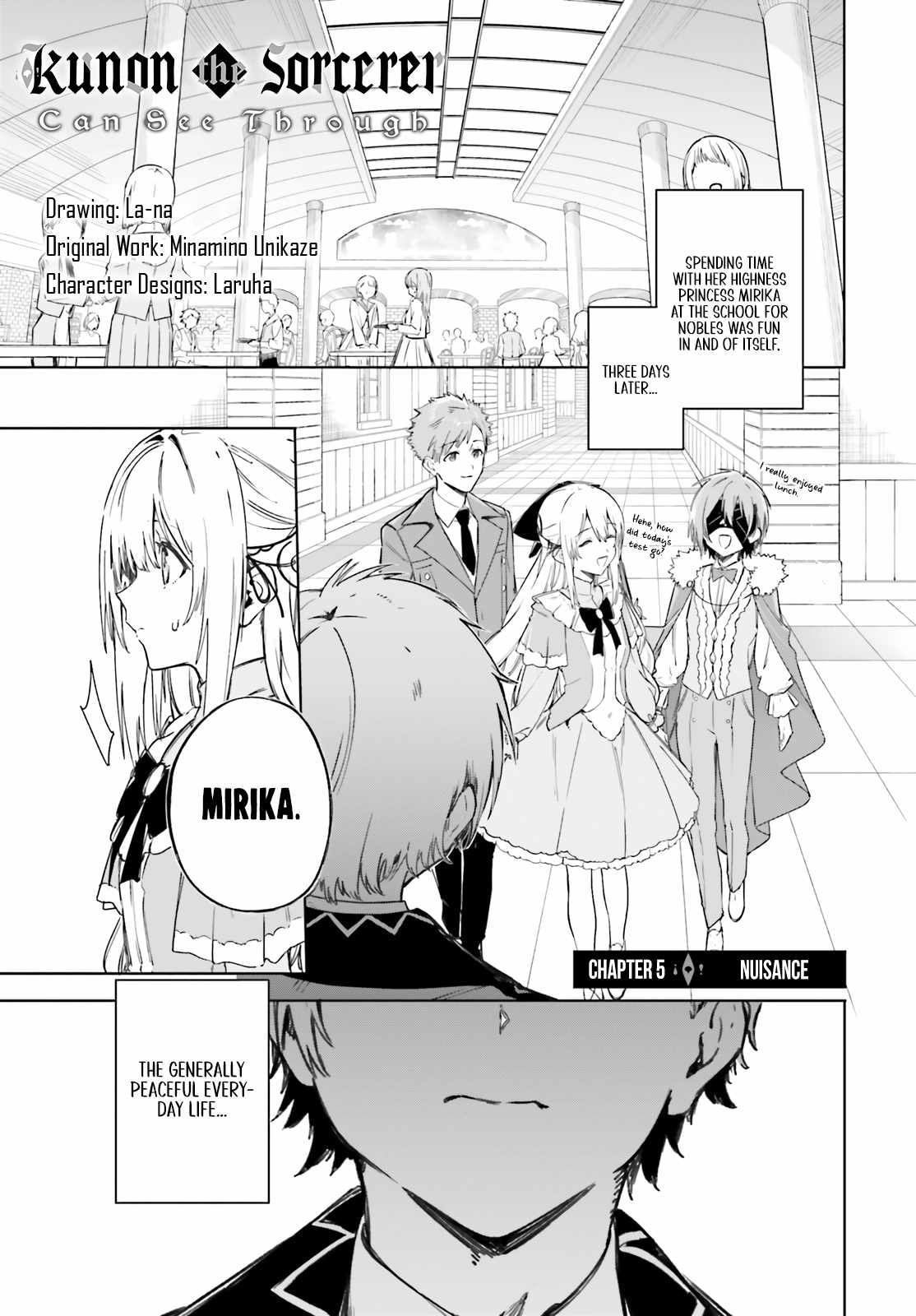Kunon the Sorcerer Can See Through Chapter 5 - Page 2