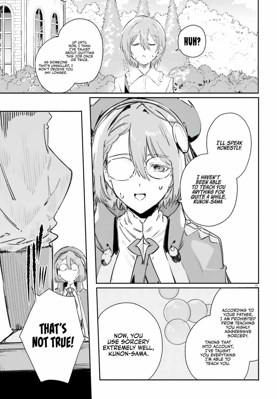 Kunon the Sorcerer Can See Through Chapter 6 - Page 4