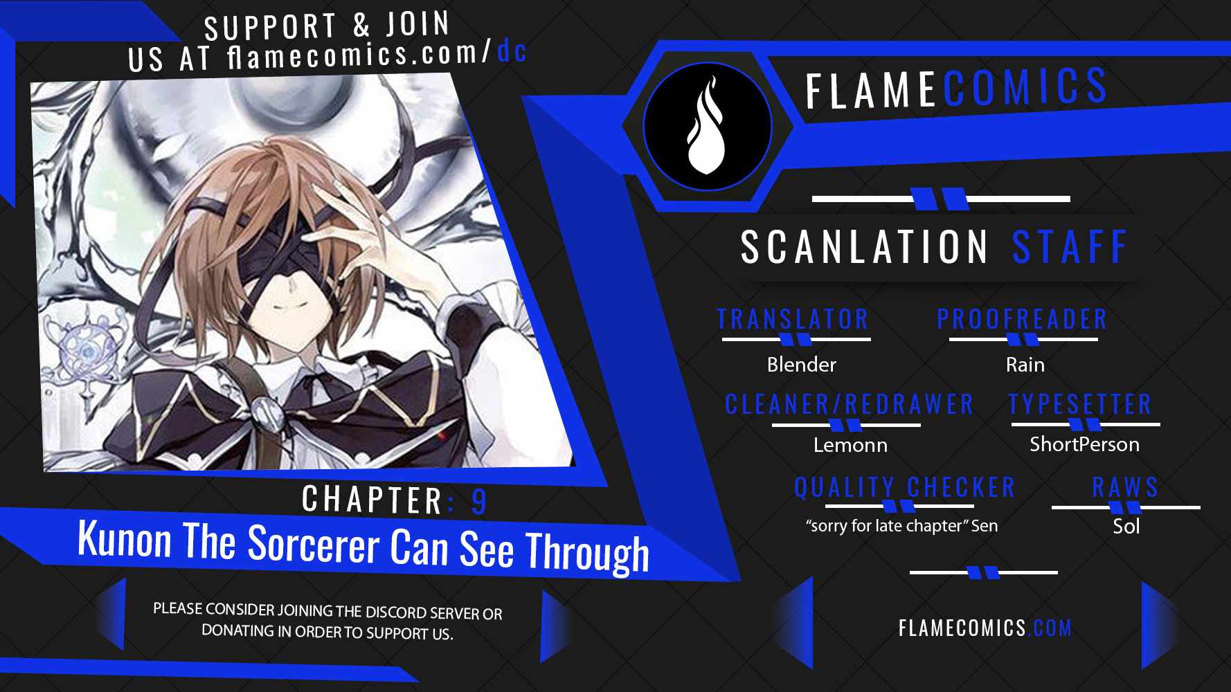 Kunon the Sorcerer Can See Through Chapter 9 - Page 1
