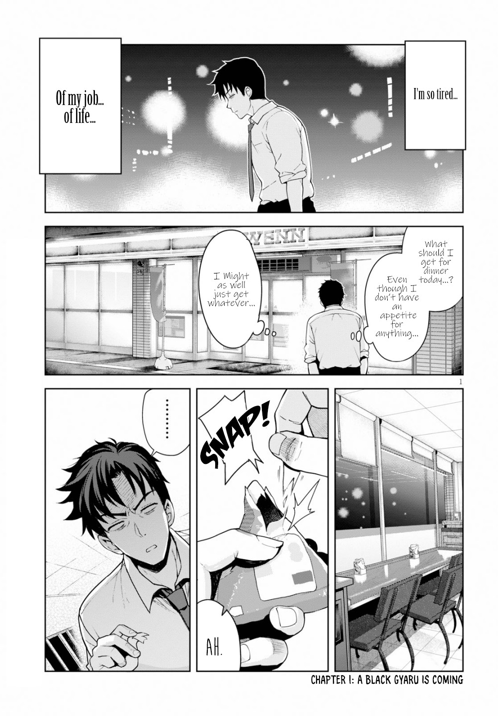 Kuro Gyaru-san ga Kuru! Chapter 1 - Page 3