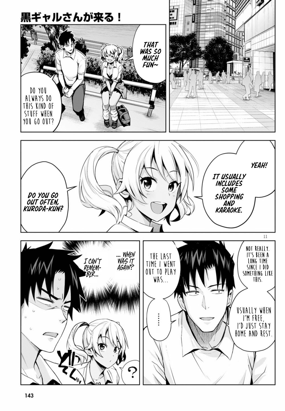 Kuro Gyaru-san ga Kuru! Chapter 4 - Page 12