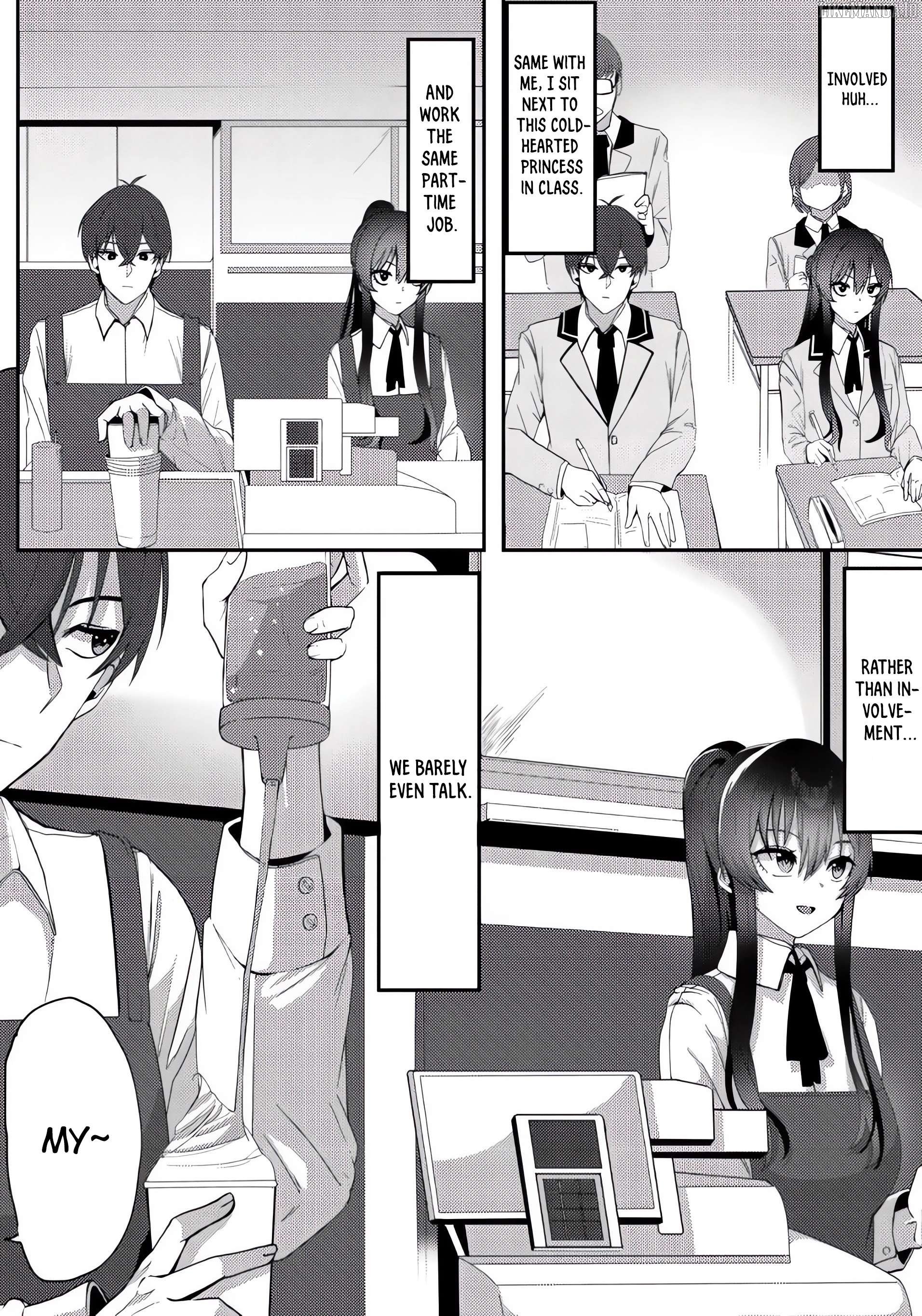 Kurokami Seiso No Reikoku Bishojo Wo Tasuketara, Ore to Ni Nin Kiri No Toki Dake De Reru Yo Ni Natta Ken Chapter 1 - Page 8