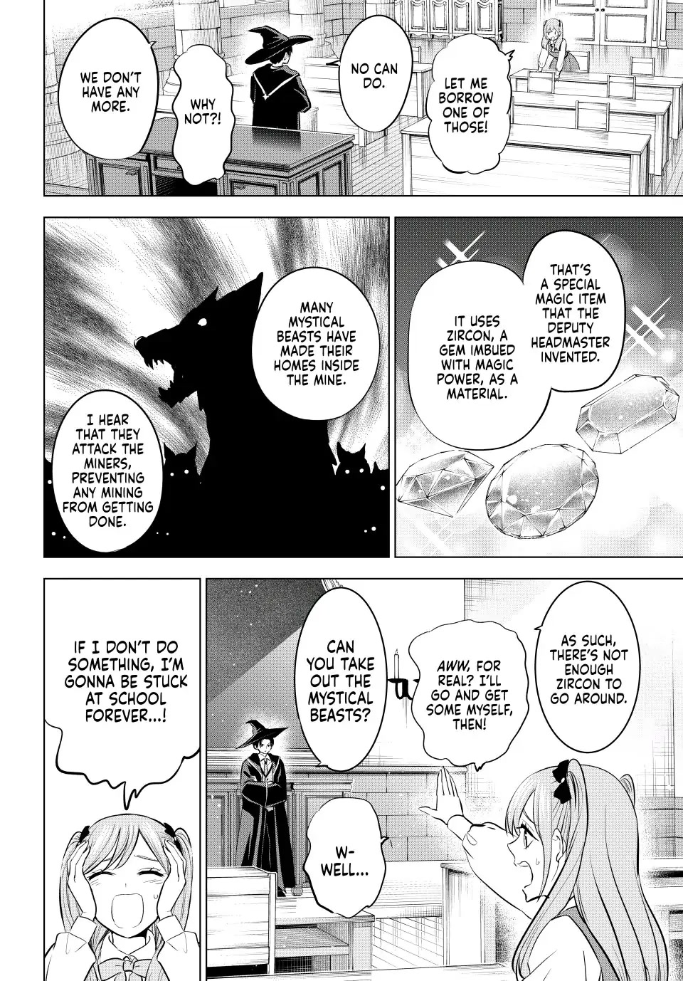 Kuroneko to Majo no Kyoushitsu Chapter 33 - Page 4