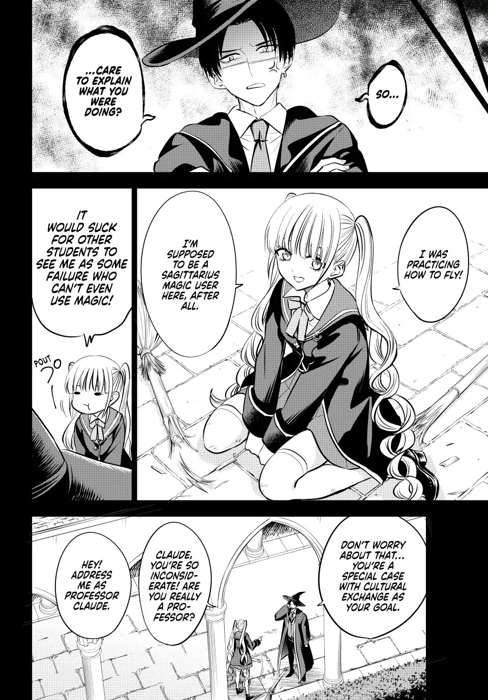 Kuroneko to Majo no Kyoushitsu Chapter 34 - Page 12