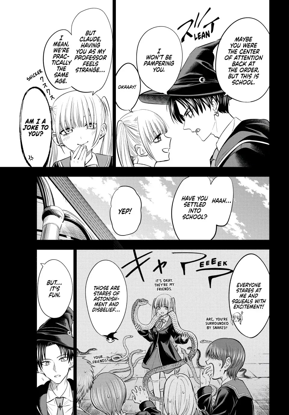 Kuroneko to Majo no Kyoushitsu Chapter 34 - Page 13