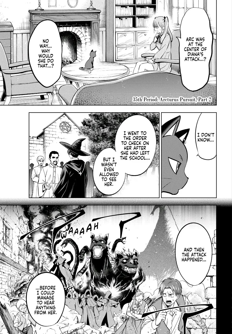 Kuroneko to Majo no Kyoushitsu Chapter 35 - Page 2