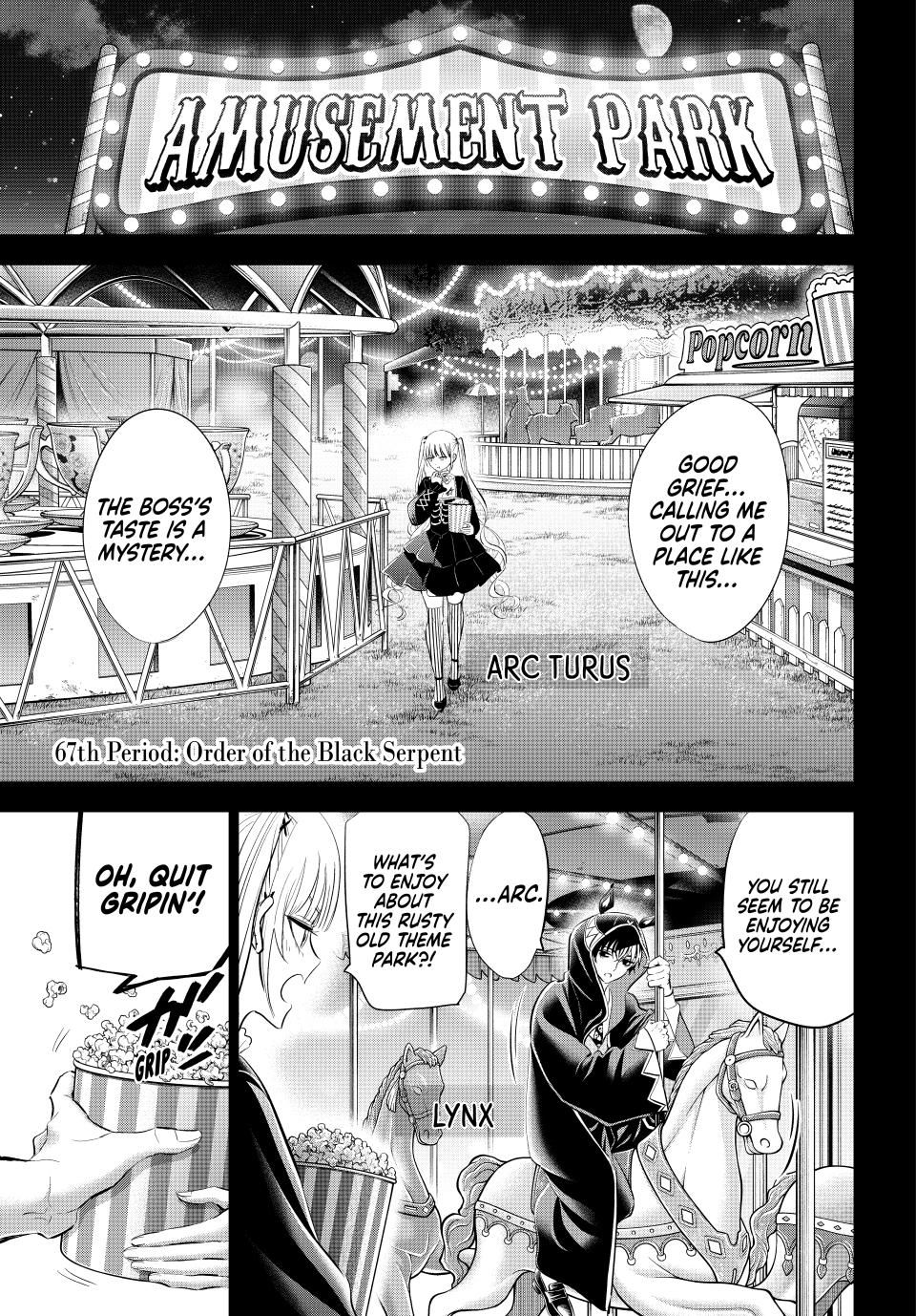 Kuroneko to Majo no Kyoushitsu Chapter 67 - Page 1