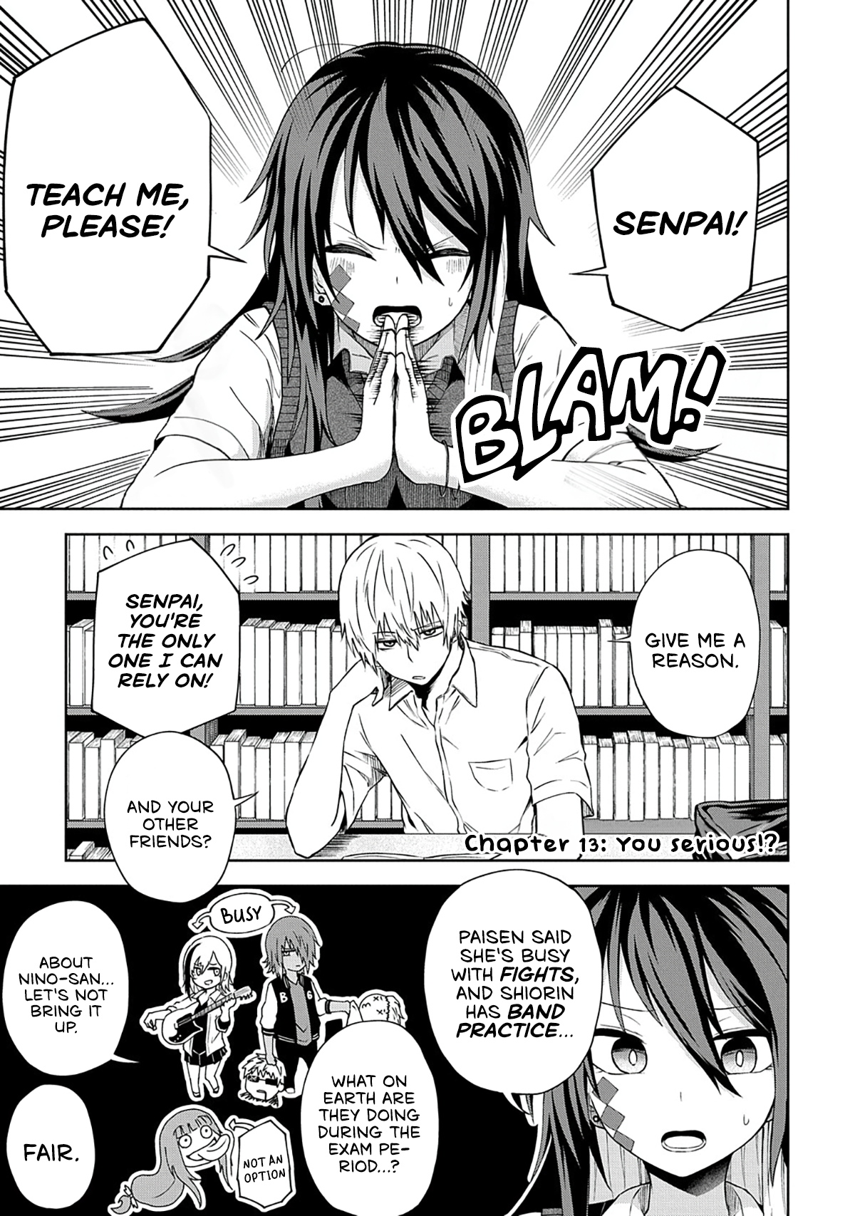 Kusozako Choroin Nishiga Hachi Chapter 13 - Page 2