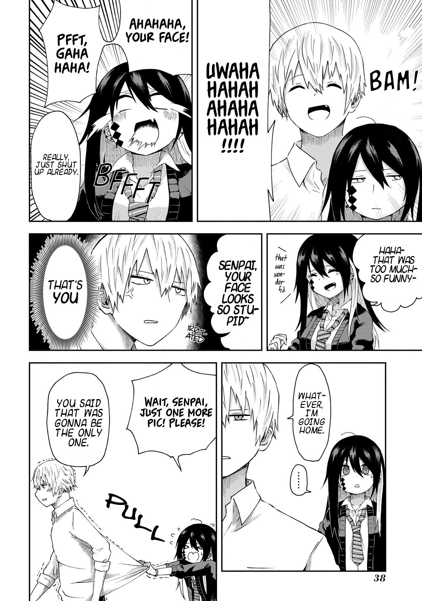 Kusozako Choroin Nishiga Hachi Chapter 3 - Page 9