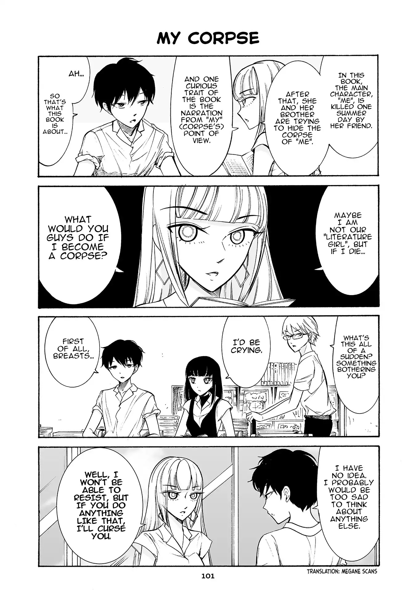 Kuzu to Megane to Bungakushojo (Nise) Chapter 182 - Page 1