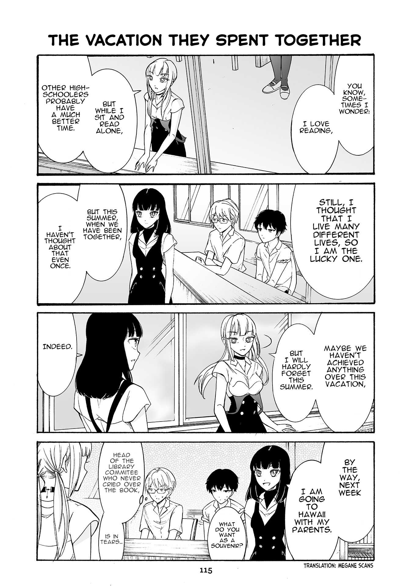 Kuzu to Megane to Bungakushojo (Nise) Chapter 194 - Page 1