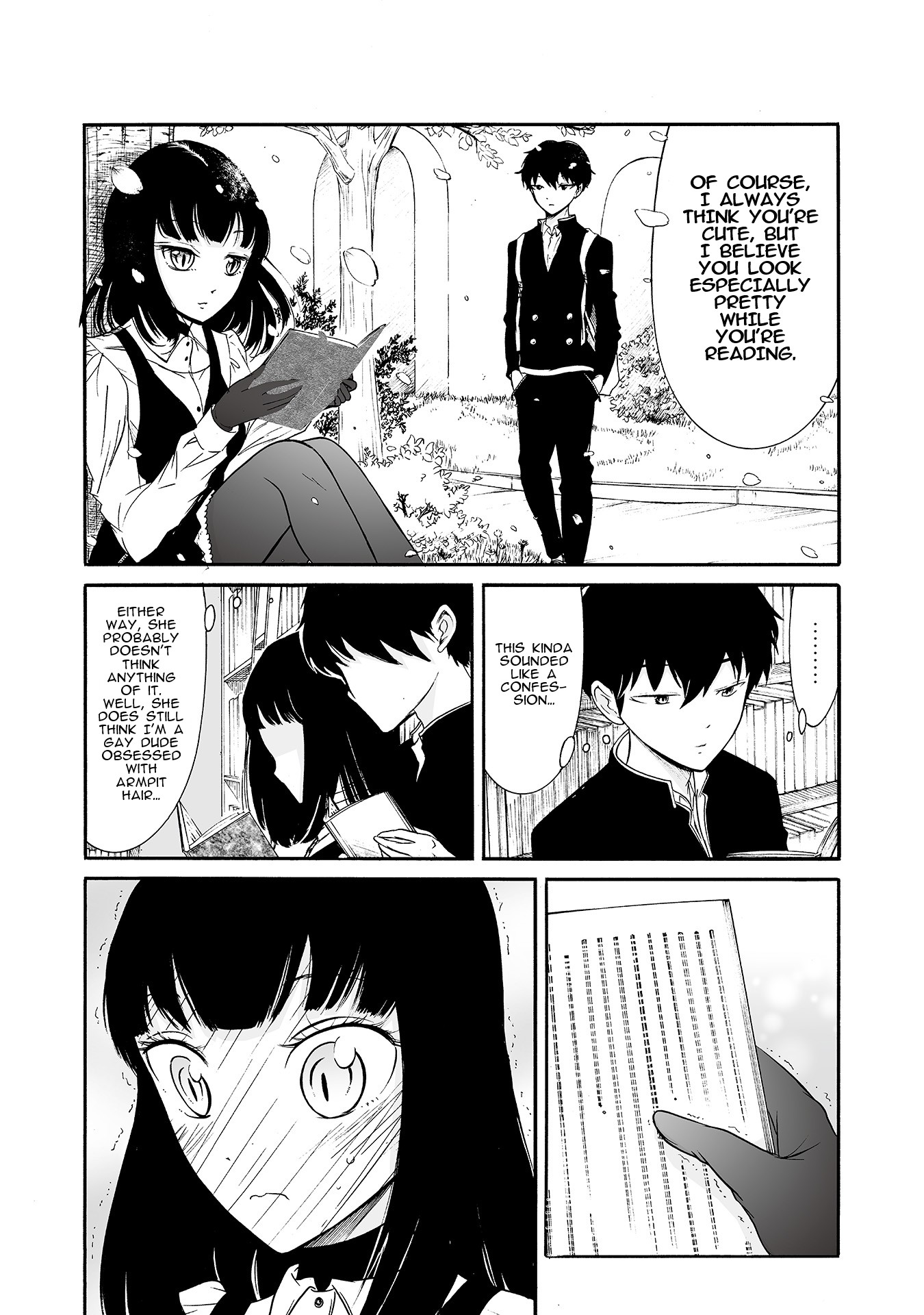 Kuzu to Megane to Bungakushojo (Nise) Chapter 195.5 - Page 4