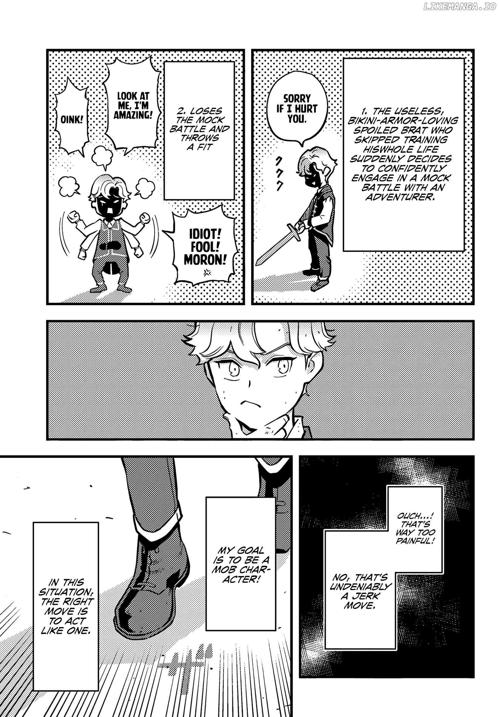 Kuzulesse Oblige: 18-Kin Game Sekai No Kuzu Akuyaku Ni Tensei Shiteshimatta Ore Wa, Gensaku Chishiki No Chikara De Doushite Mo Mob Jinsei Wo Tsukami Toritai Chapter 4.1 - Page 14