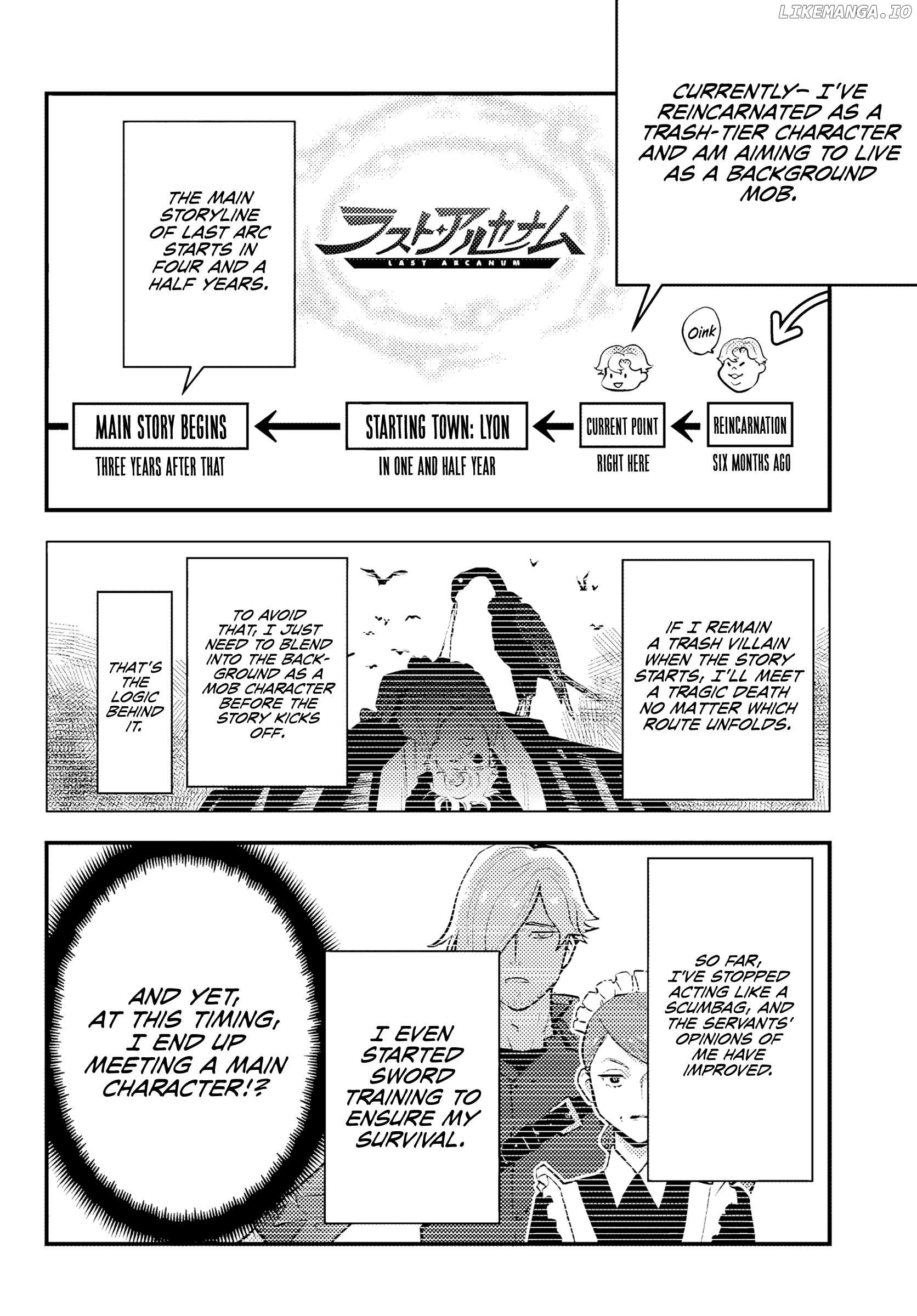 Kuzulesse Oblige: 18-Kin Game Sekai No Kuzu Akuyaku Ni Tensei Shiteshimatta Ore Wa, Gensaku Chishiki No Chikara De Doushite Mo Mob Jinsei Wo Tsukami Toritai Chapter 5.1 - Page 6