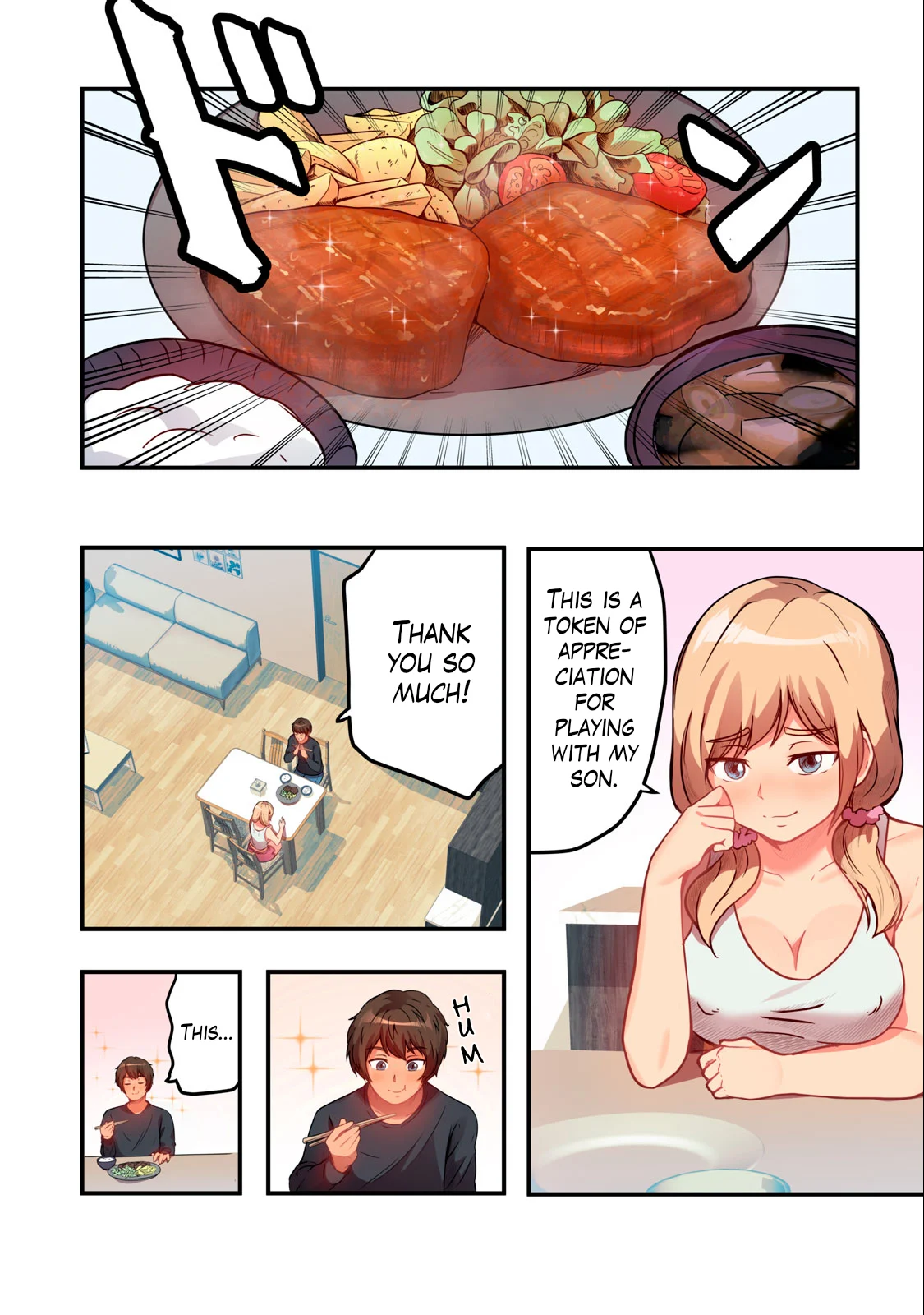 Kyou kara, Hitozuma Mansion ni Nyuukyo shimasu Chapter 3.1 - Page 4