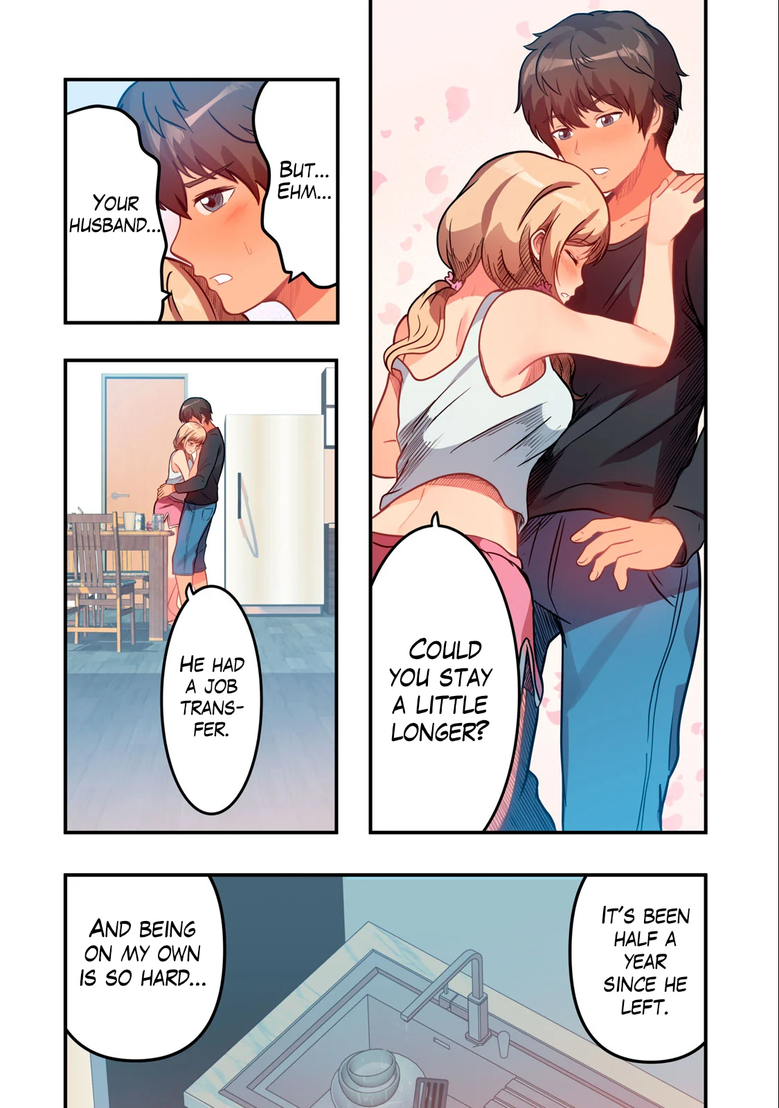 Kyou kara, Hitozuma Mansion ni Nyuukyo shimasu Chapter 3.1 - Page 10