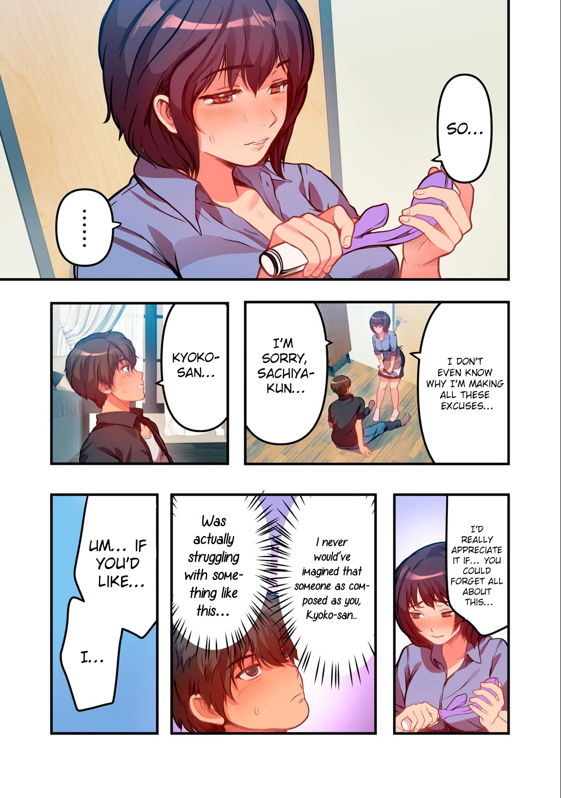 Kyou kara, Hitozuma Mansion ni Nyuukyo shimasu Chapter 5 - Page 14