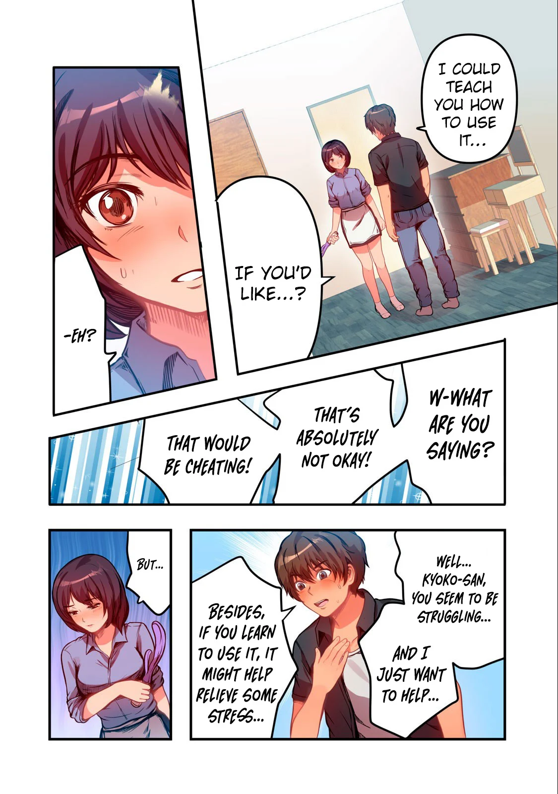Kyou kara, Hitozuma Mansion ni Nyuukyo shimasu Chapter 5 - Page 15