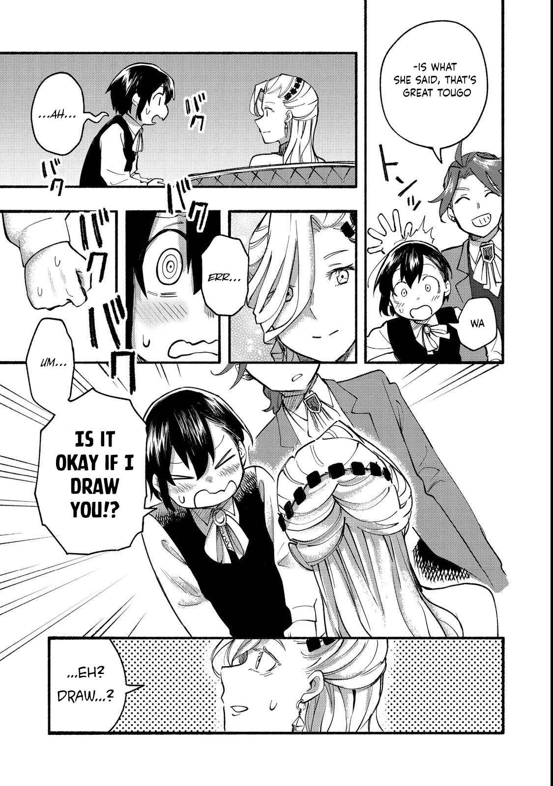Kyou mo E ni Kaita Mochi ga Umai Chapter 13 - Page 35