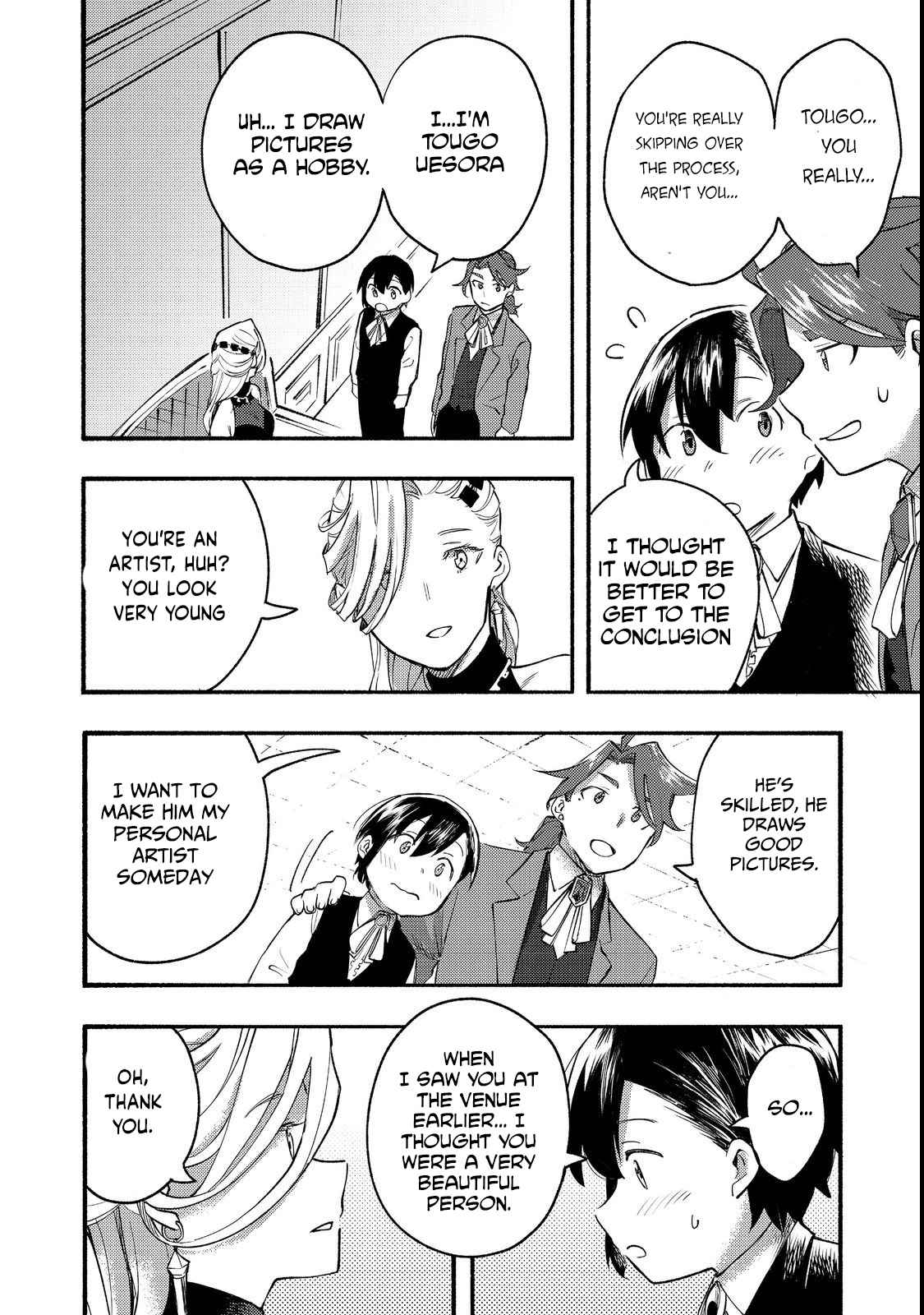 Kyou mo E ni Kaita Mochi ga Umai Chapter 13 - Page 36