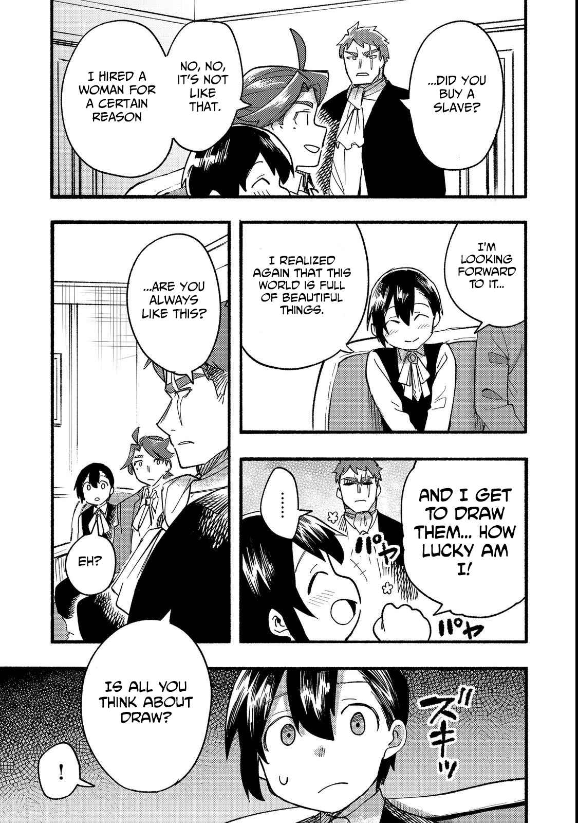 Kyou mo E ni Kaita Mochi ga Umai Chapter 14 - Page 14
