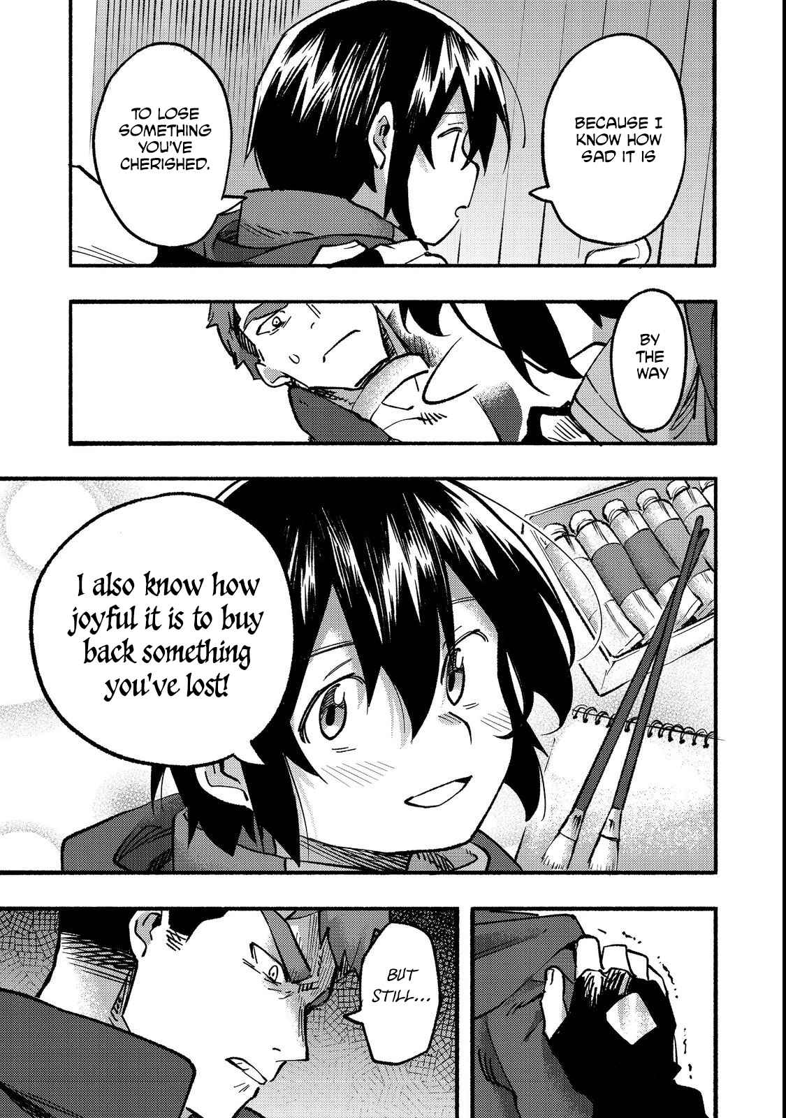 Kyou mo E ni Kaita Mochi ga Umai Chapter 14 - Page 30
