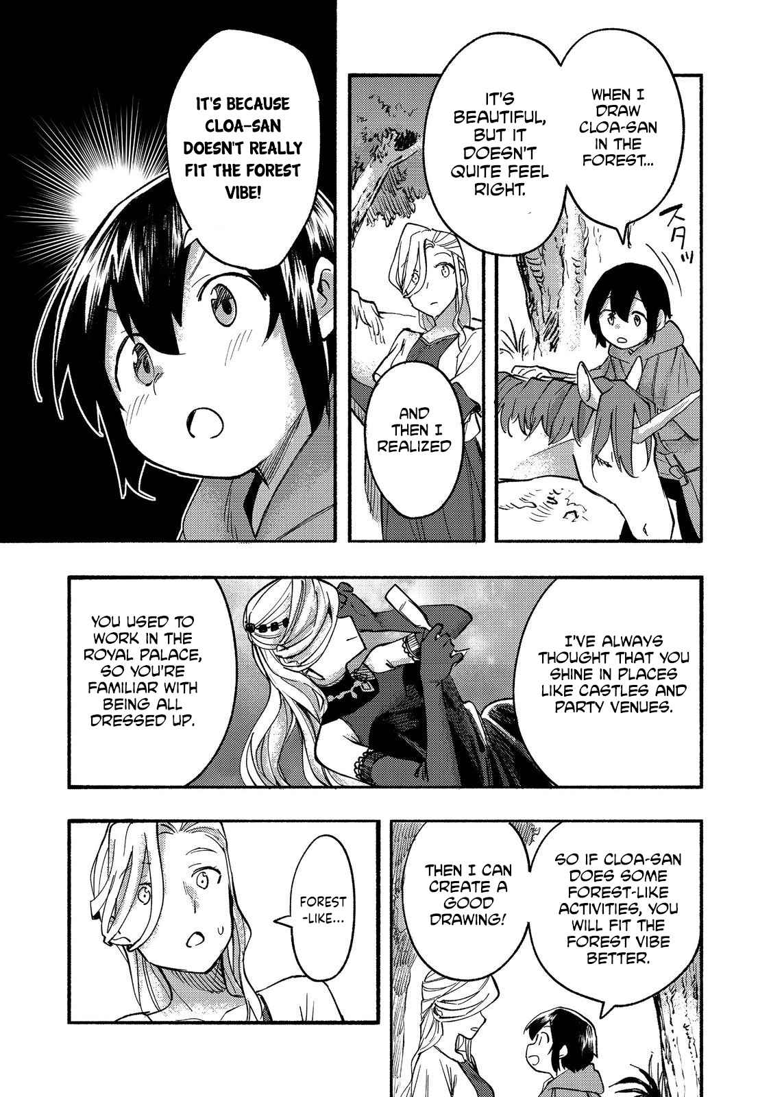 Kyou mo E ni Kaita Mochi ga Umai Chapter 15 - Page 24