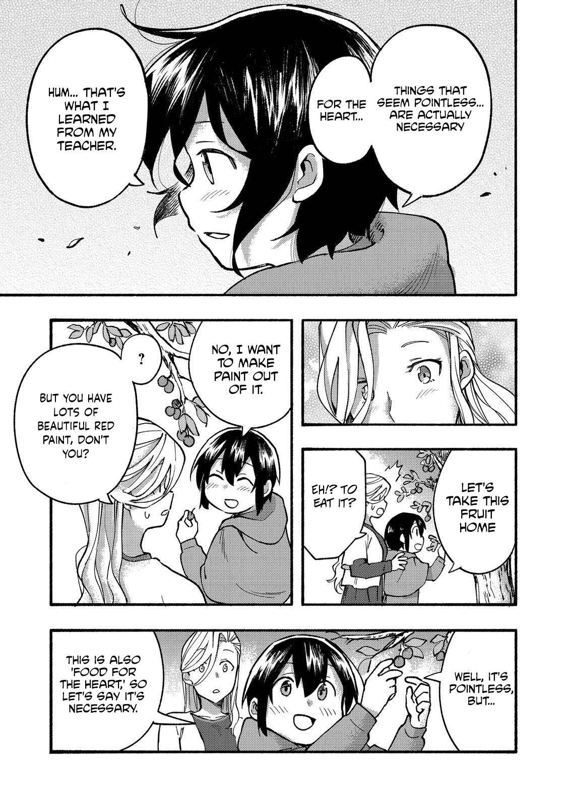 Kyou mo E ni Kaita Mochi ga Umai Chapter 15 - Page 30