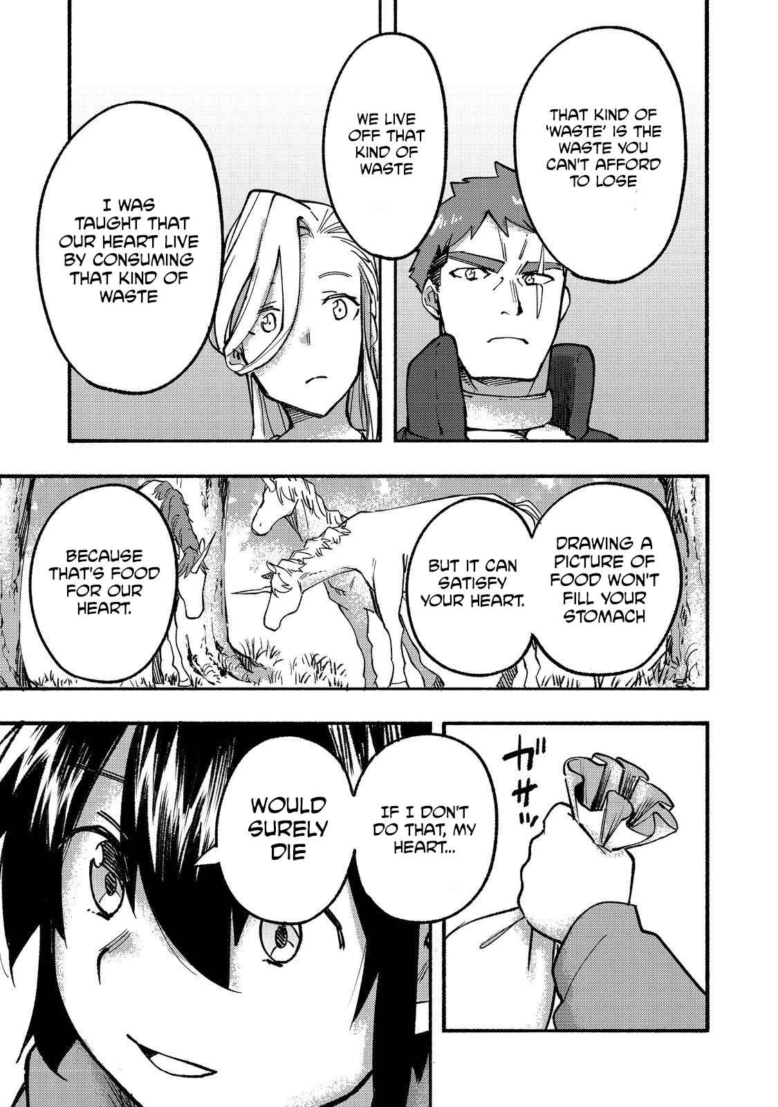 Kyou mo E ni Kaita Mochi ga Umai Chapter 15 - Page 32
