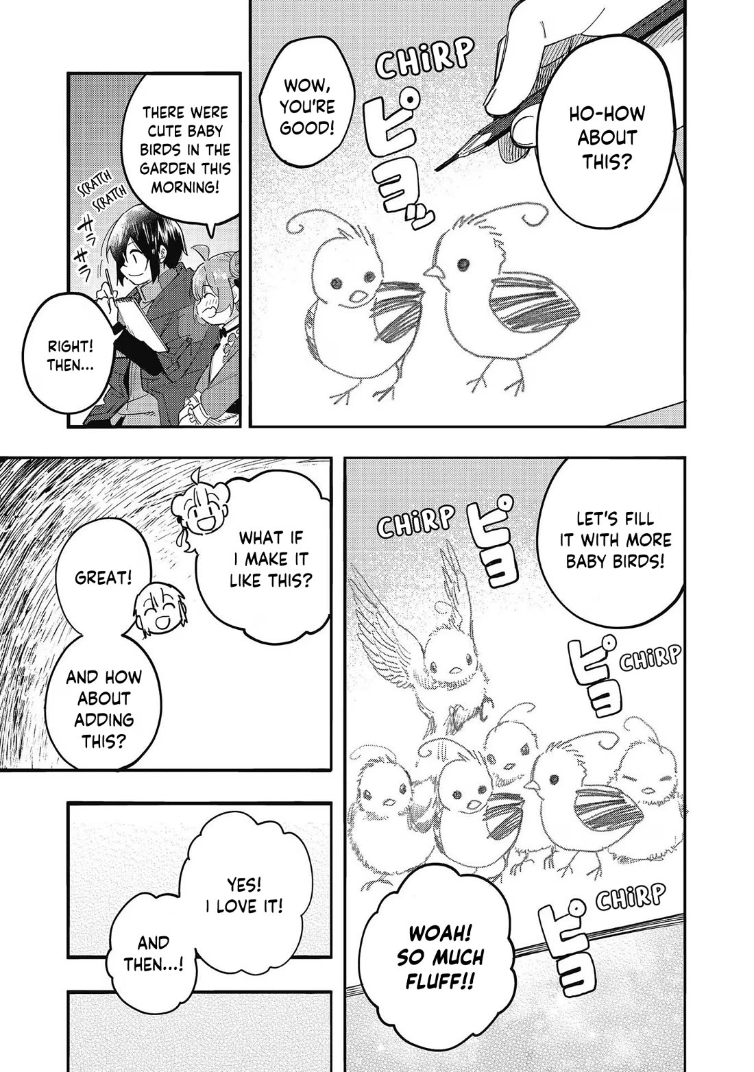 Kyou mo E ni Kaita Mochi ga Umai Chapter 20.5 - Page 3