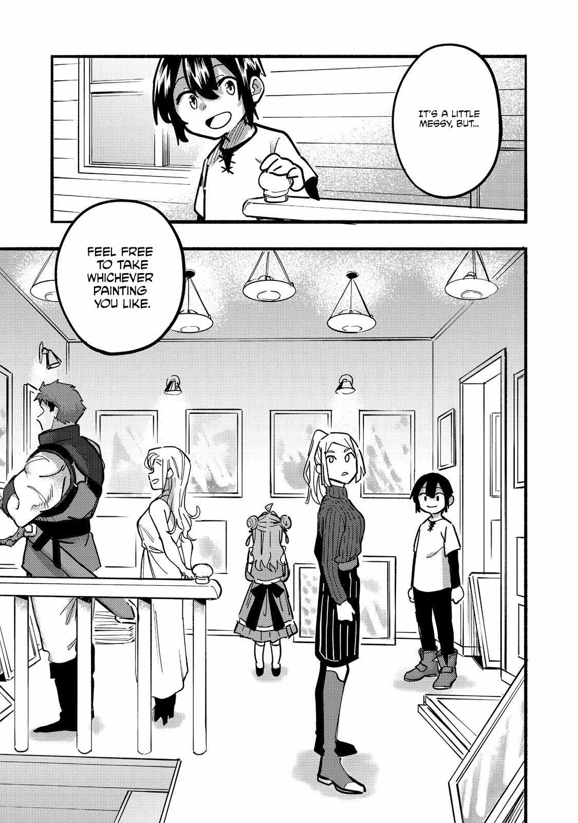 Kyou mo E ni Kaita Mochi ga Umai Chapter 23 - Page 14