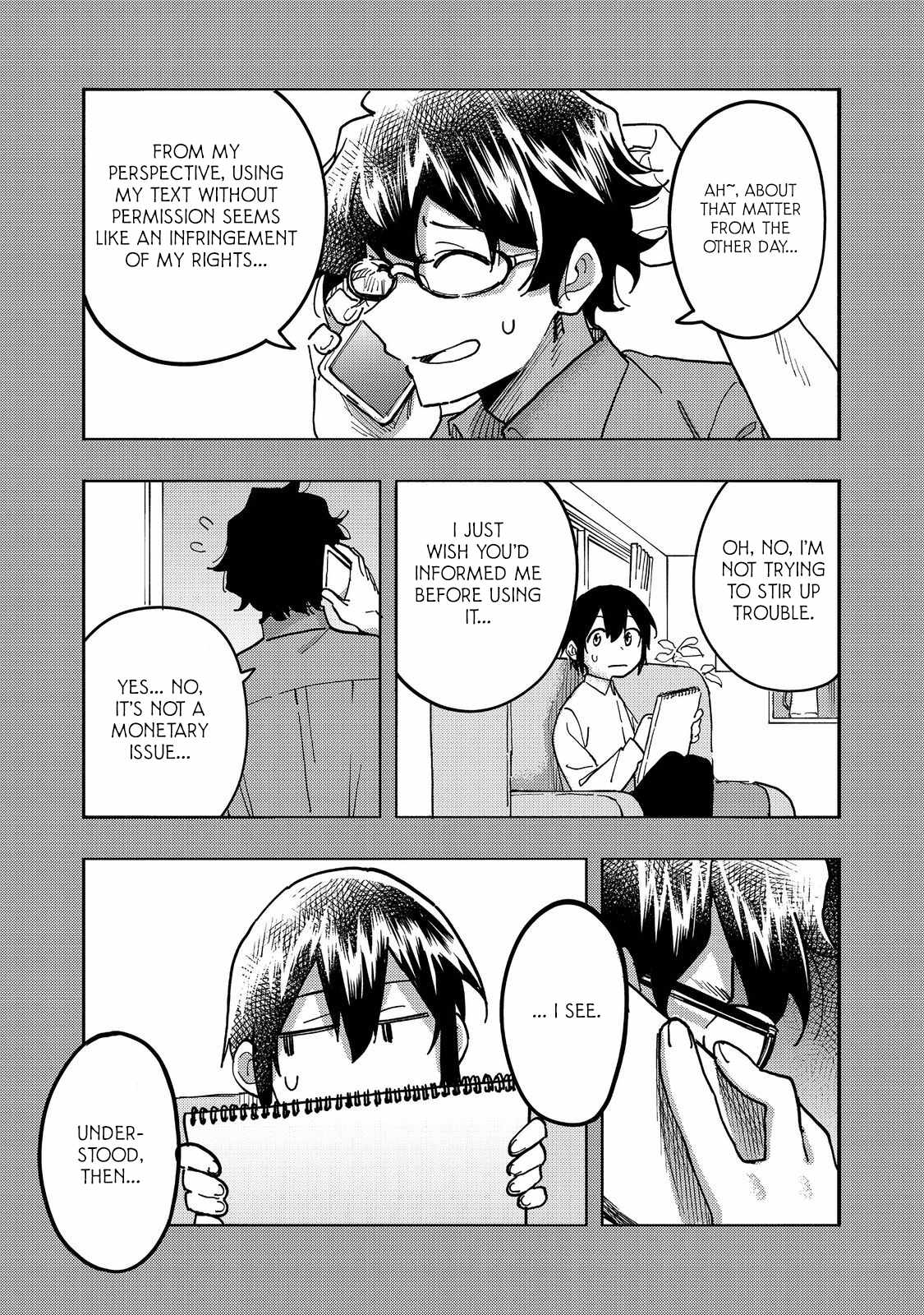 Kyou mo E ni Kaita Mochi ga Umai Chapter 25 - Page 34