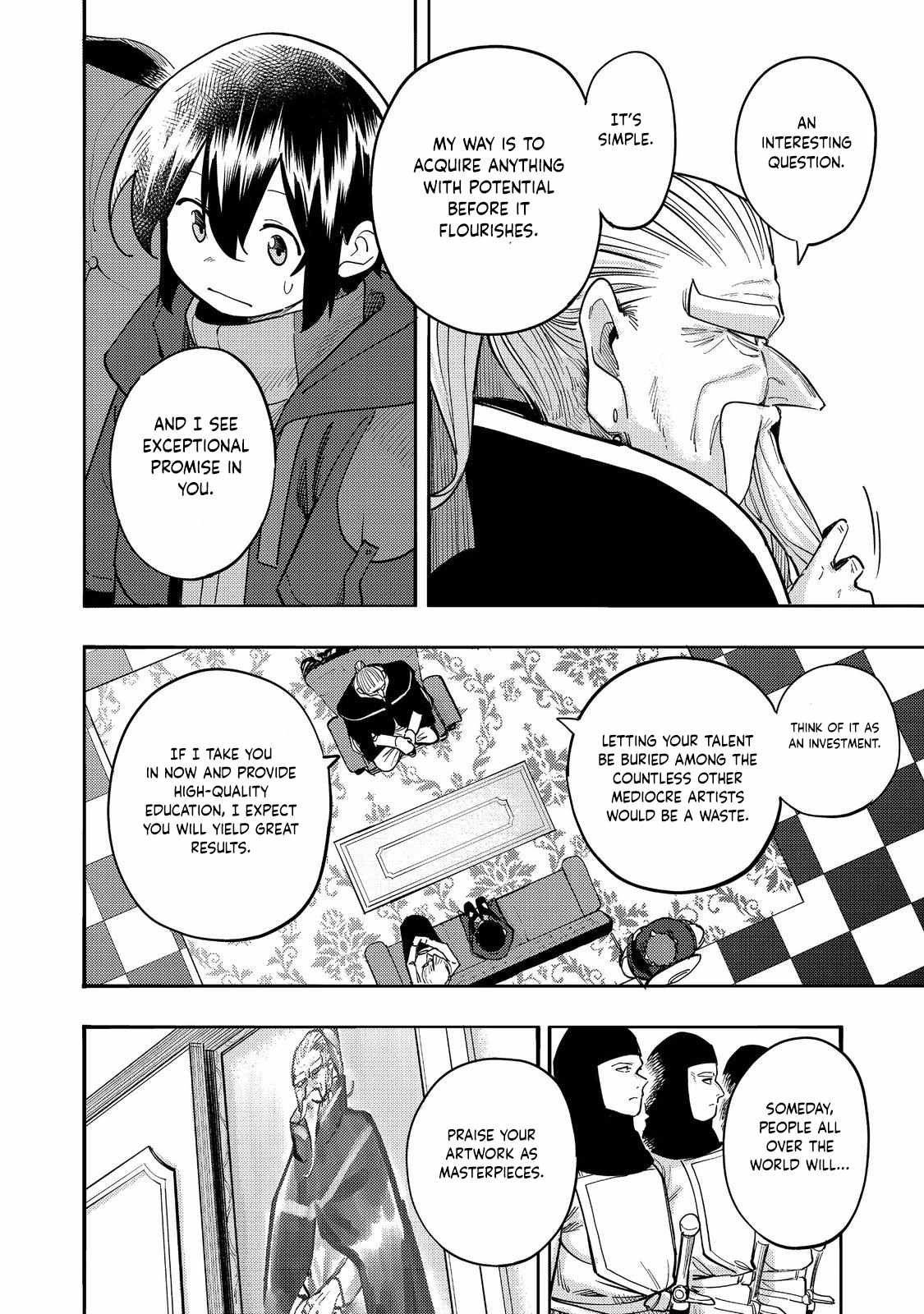 Kyou mo E ni Kaita Mochi ga Umai Chapter 30 - Page 11