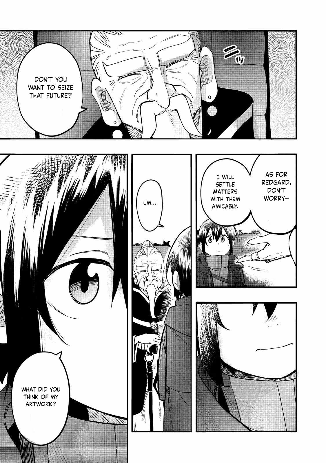 Kyou mo E ni Kaita Mochi ga Umai Chapter 30 - Page 12