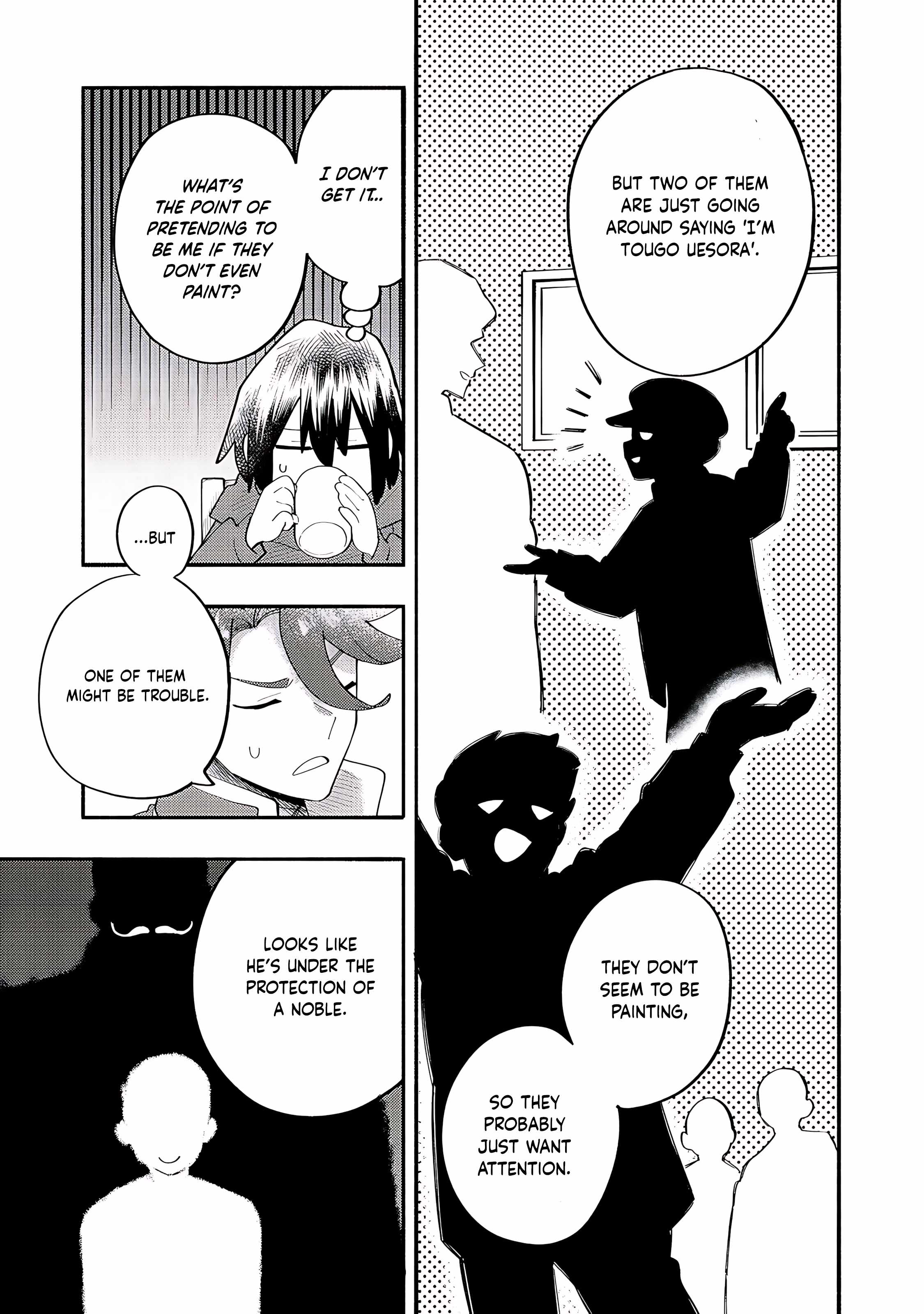 Kyou mo E ni Kaita Mochi ga Umai Chapter 38 - Page 12