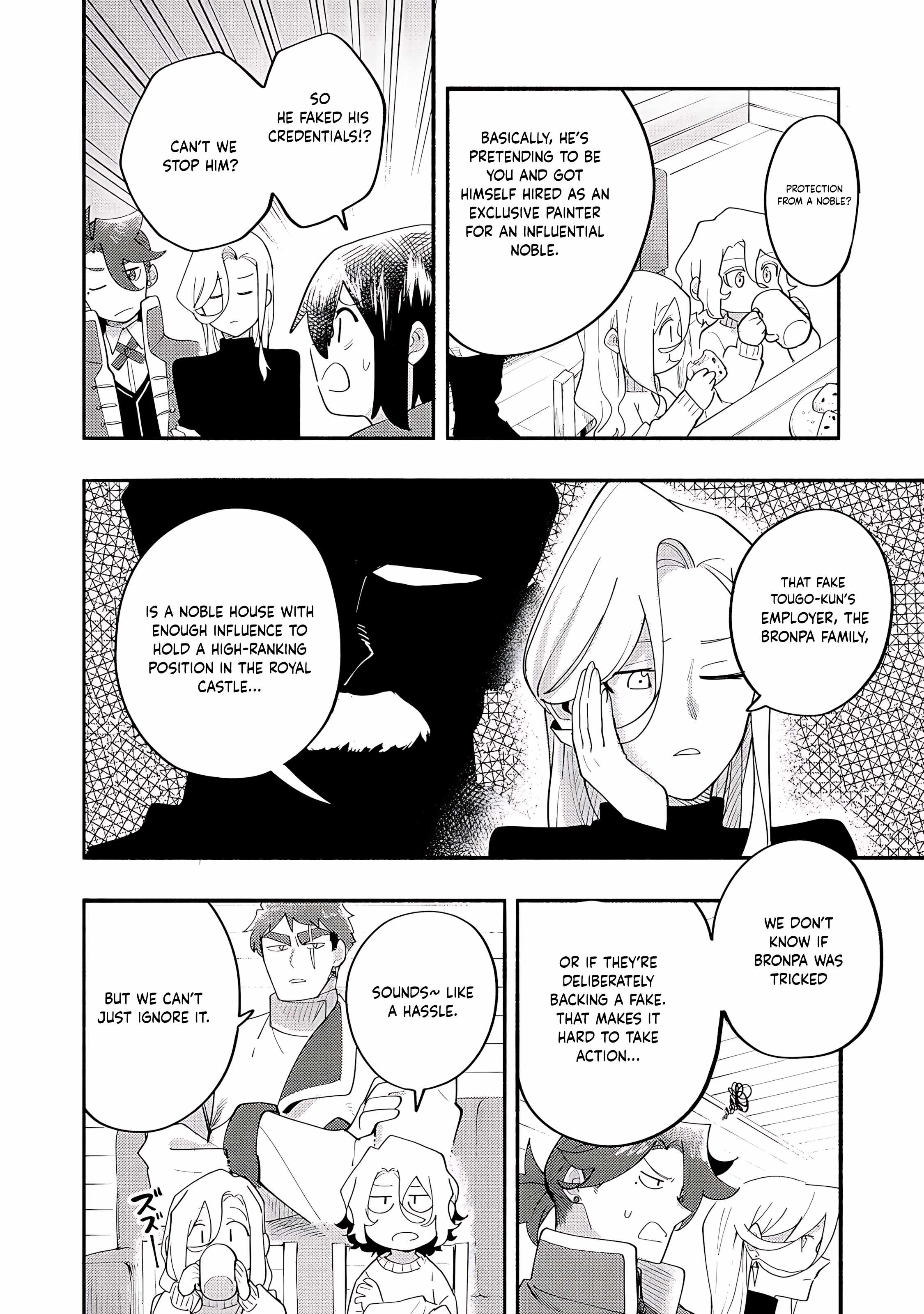 Kyou mo E ni Kaita Mochi ga Umai Chapter 38 - Page 13
