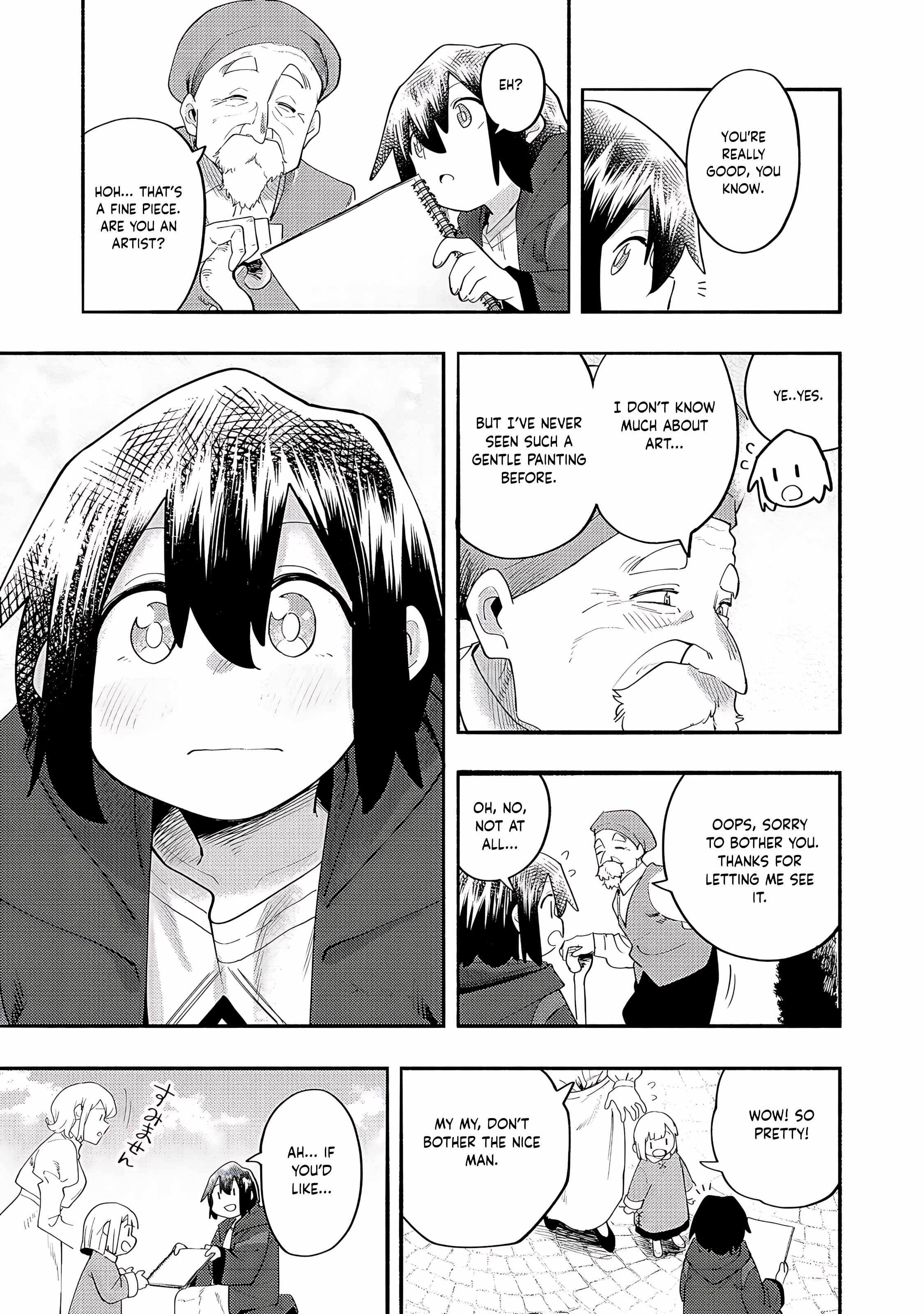 Kyou mo E ni Kaita Mochi ga Umai Chapter 38 - Page 18