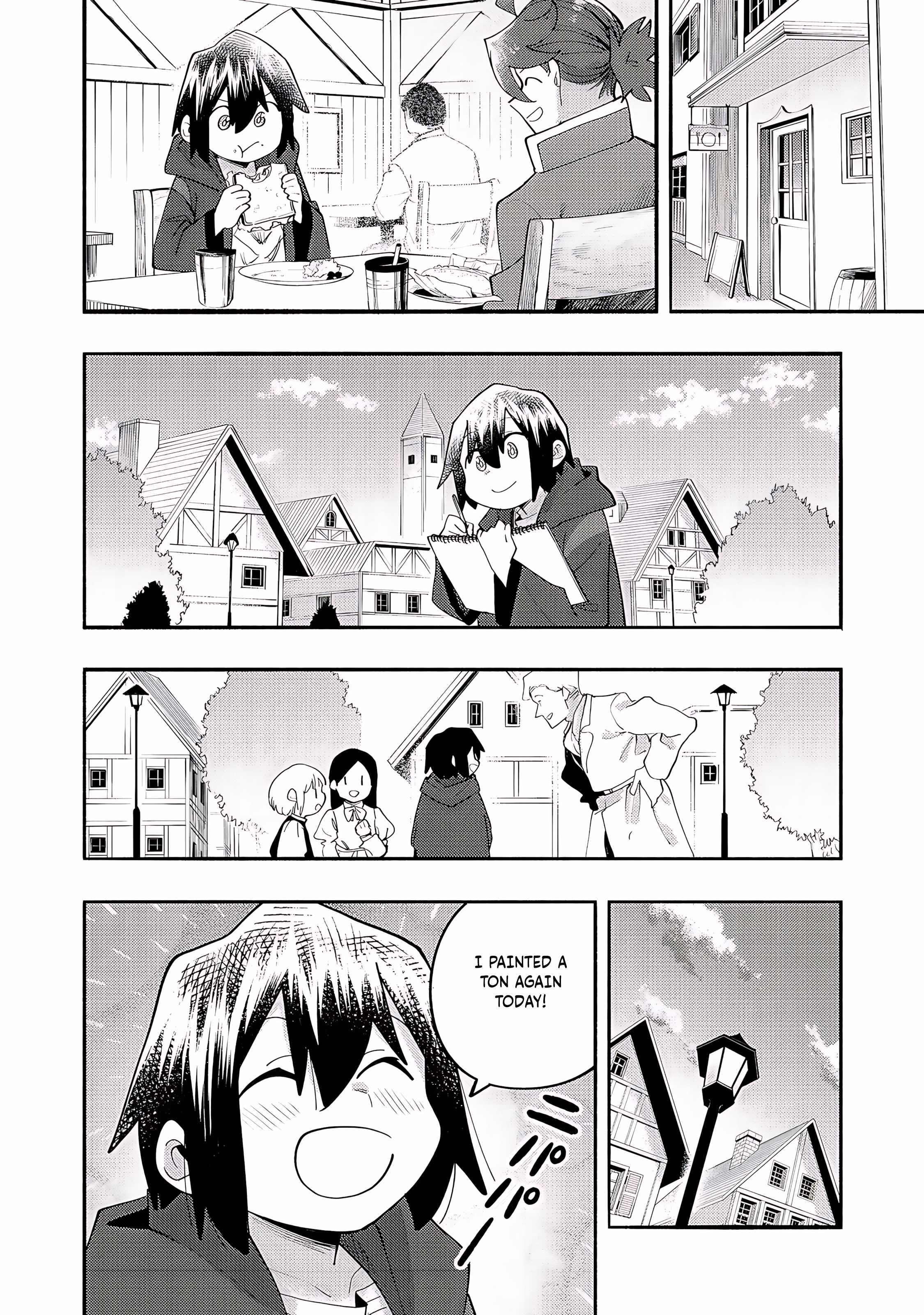 Kyou mo E ni Kaita Mochi ga Umai Chapter 38 - Page 23