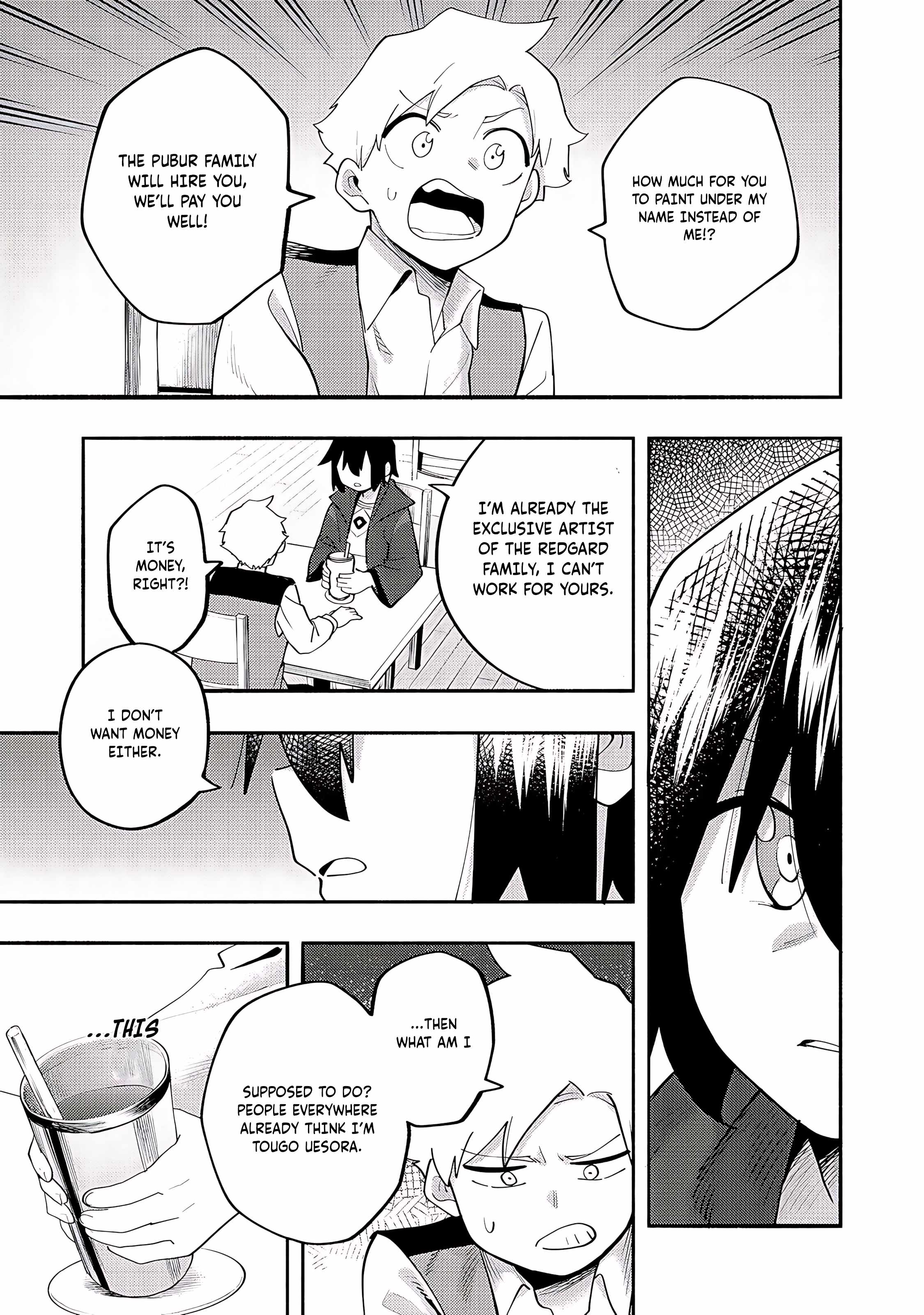 Kyou mo E ni Kaita Mochi ga Umai Chapter 38 - Page 32